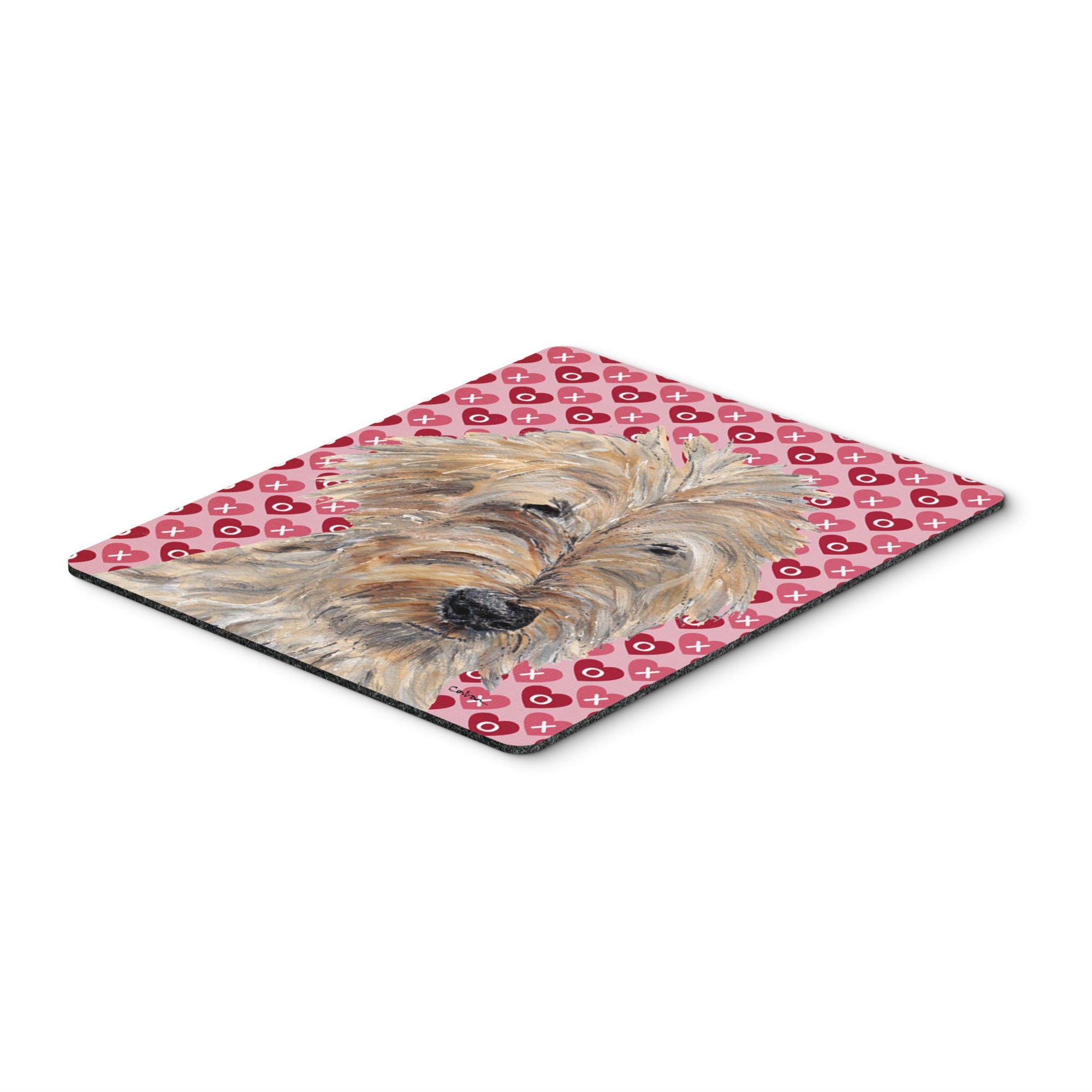 Carolines Treasures Goldendoodle Valentines Love Mouse Pad/Hot Pad/Trivet (SC9563MP)