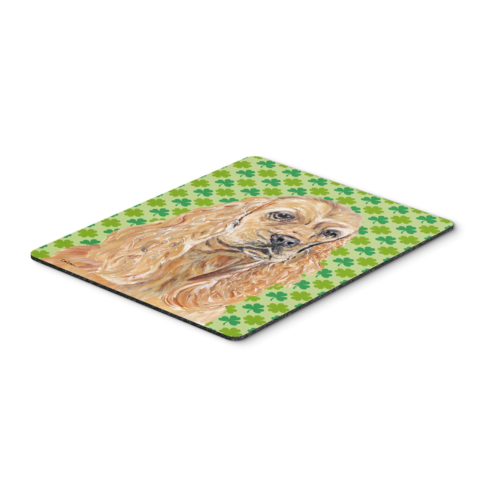 Carolines Treasures Cocker Spaniel St Patricks Irish Mouse Pad/Hot Pad/Trivet (SC9570MP)