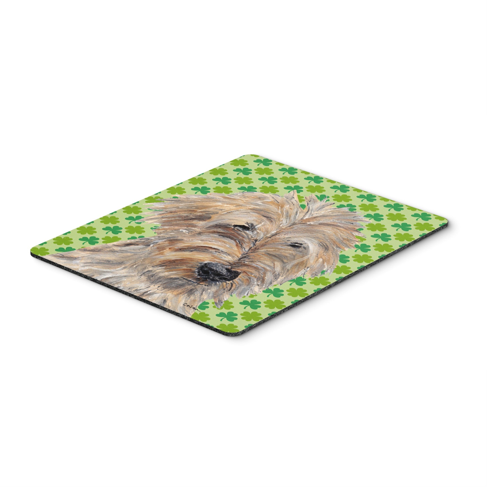 Carolines Treasures Goldendoodle St Patricks Irish Mouse Pad/Hot Pad/Trivet (SC9577MP)