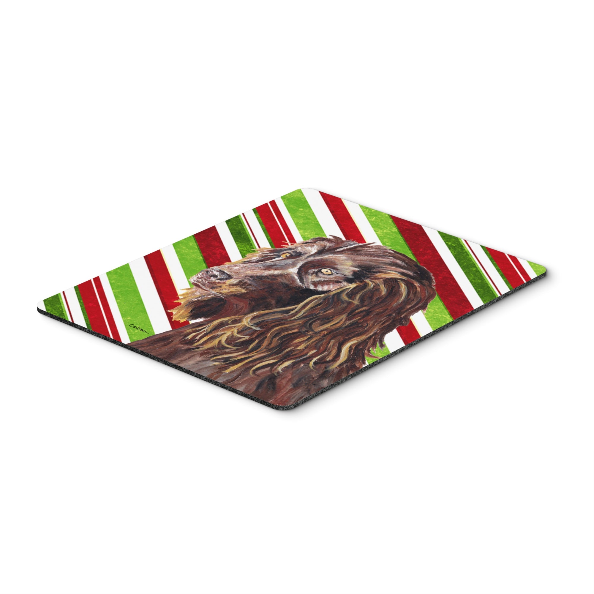 Carolines Treasures Boykin Spaniel Candy Cane Christmas Mouse Pad/Hot Pad/Trivet (SC9616MP)