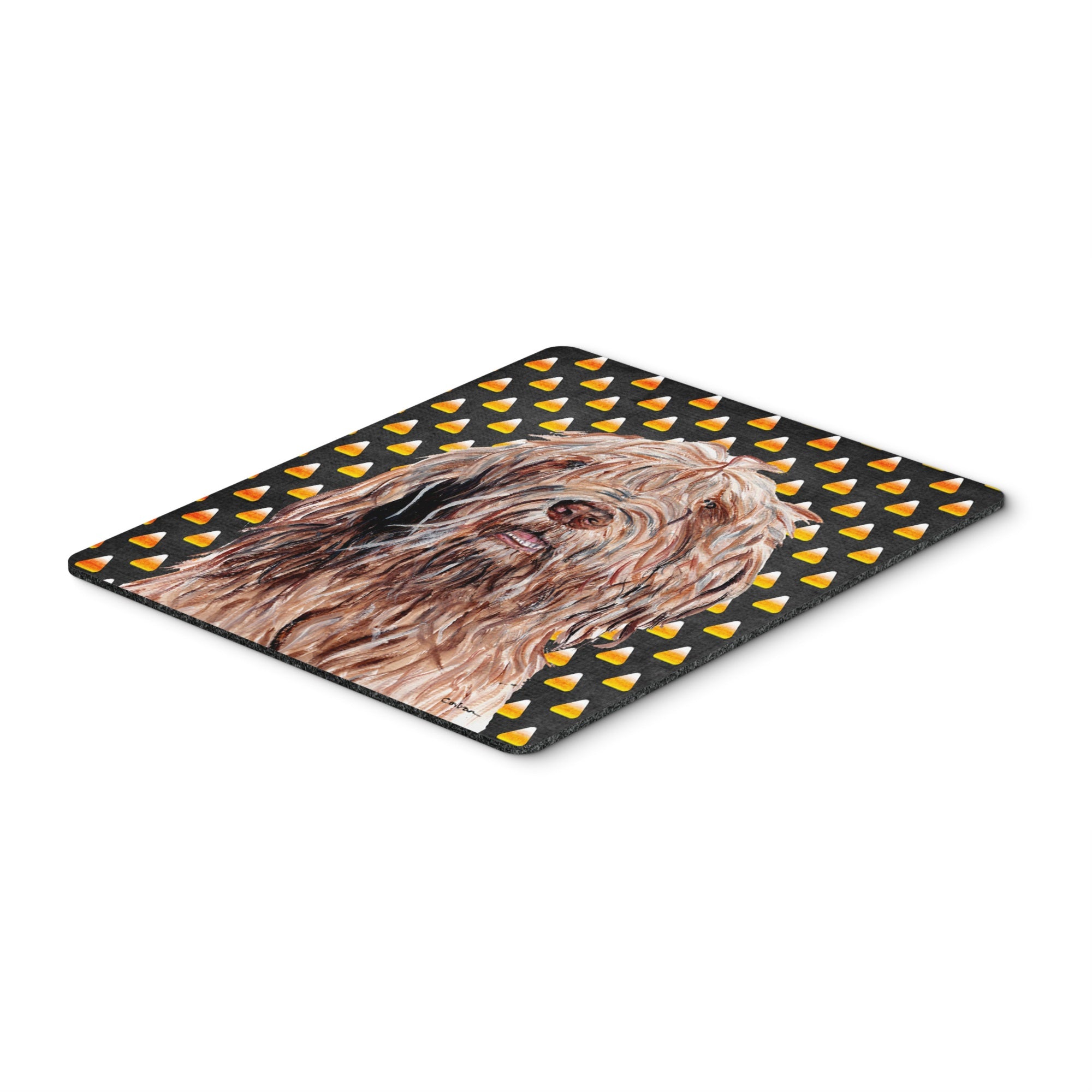 Carolines Treasures Otterhound Candy Corn Halloween Mouse Pad/Hot Pad/Trivet (SC9661MP)