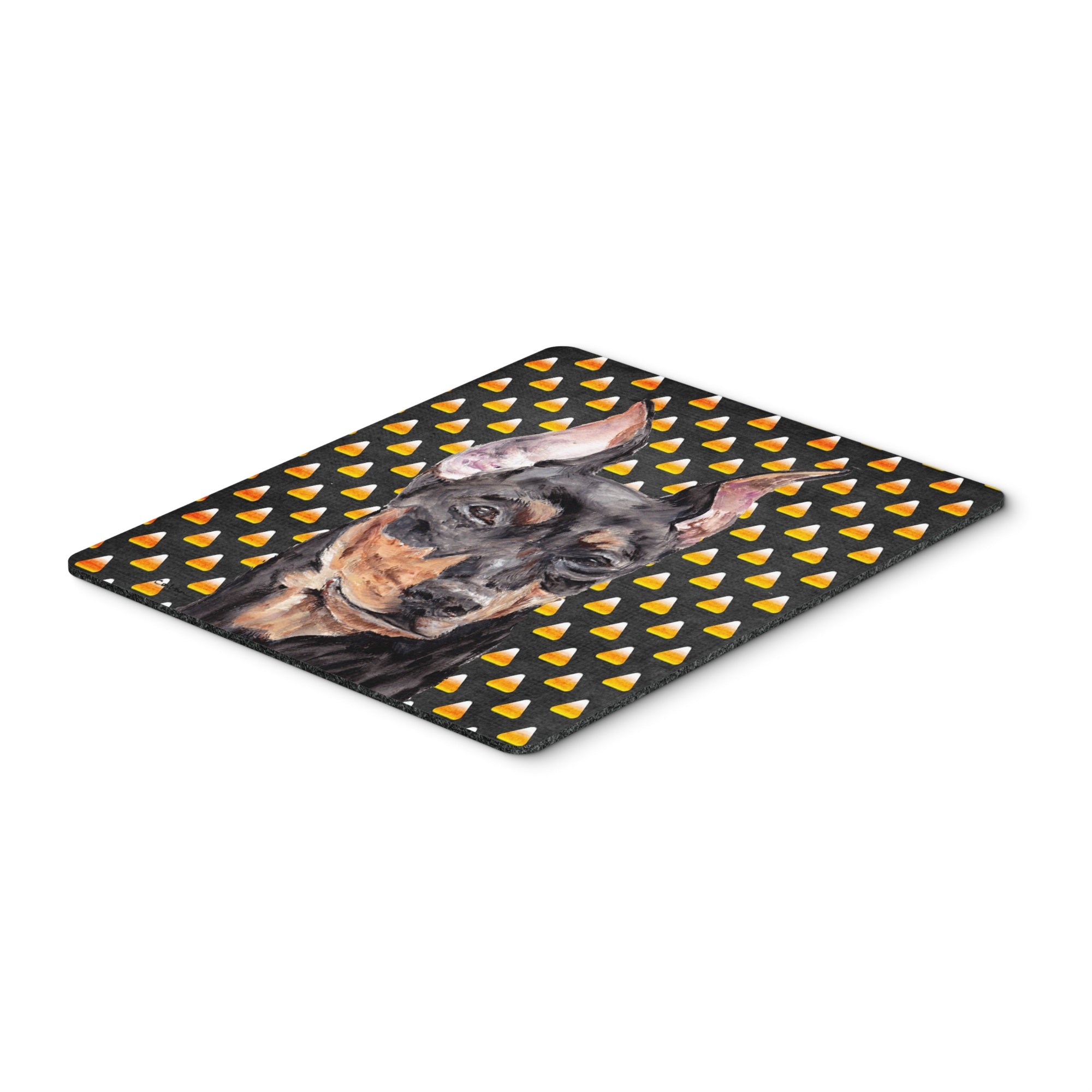 Carolines Treasures German Pinscher Candy Corn Halloween Mouse Pad/Hot Pad/Trivet (SC9668MP)