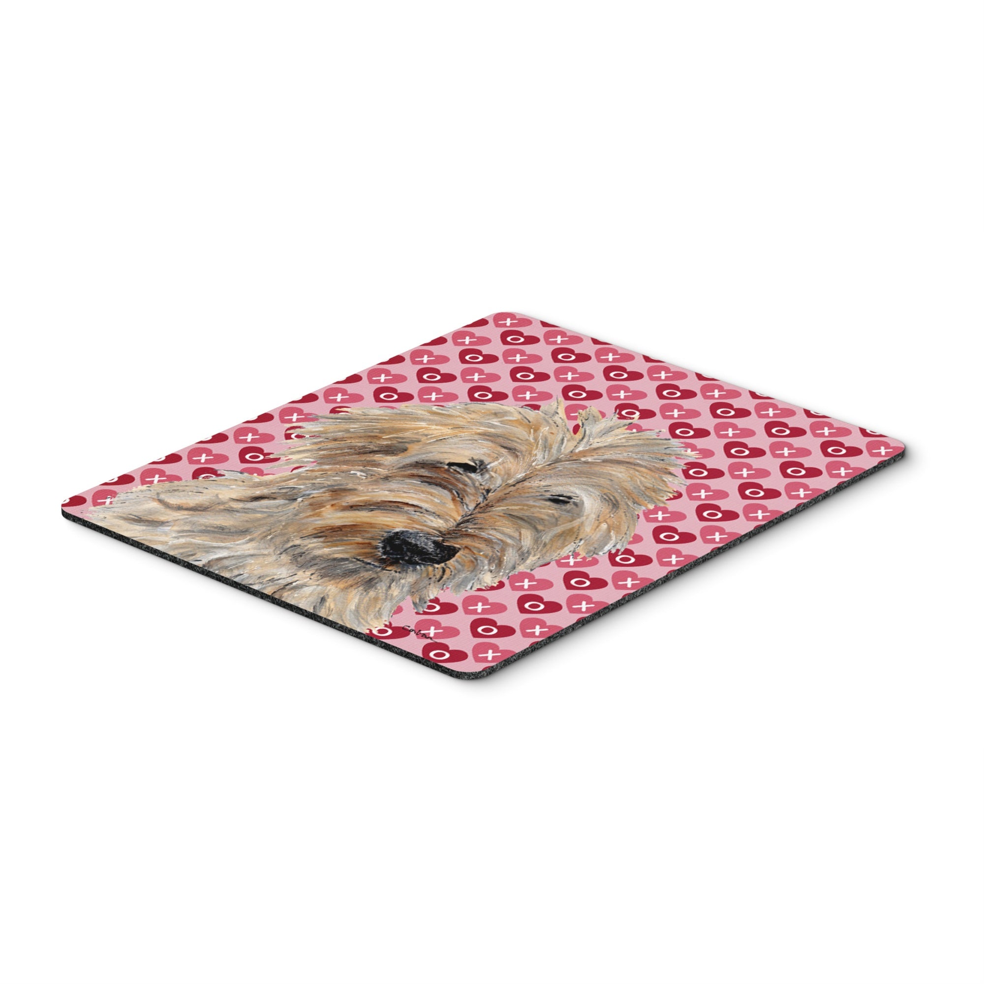 Carolines Treasures Golden Doodle 2 Hearts & Love Mouse Pad/Hot Pad/Trivet (SC9715MP)
