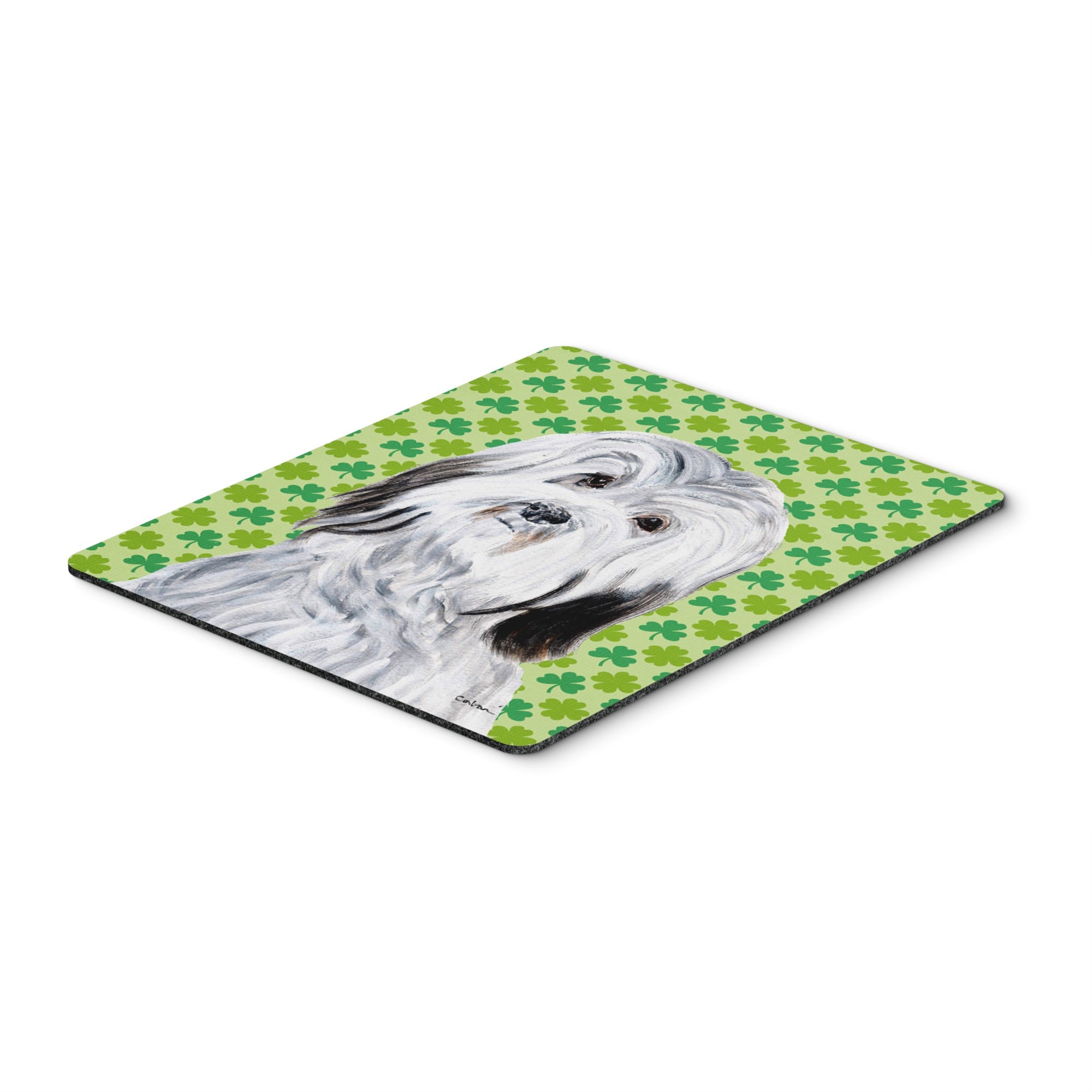 Carolines Treasures Havanese Lucky Shamrock St. Patricks Day Mouse Pad/Hot Pad/Trivet (SC9737MP)