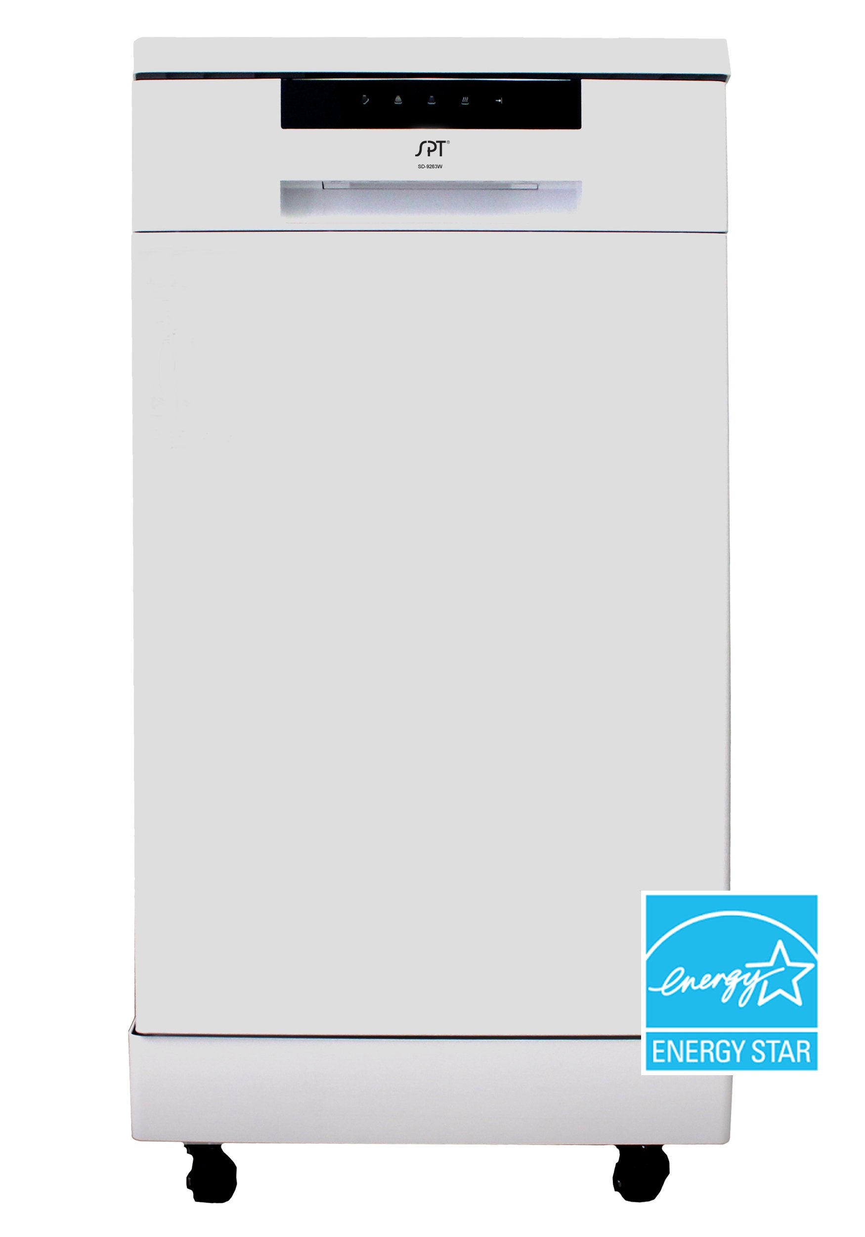 18'' Portable Dishwasher With Energy Star   White