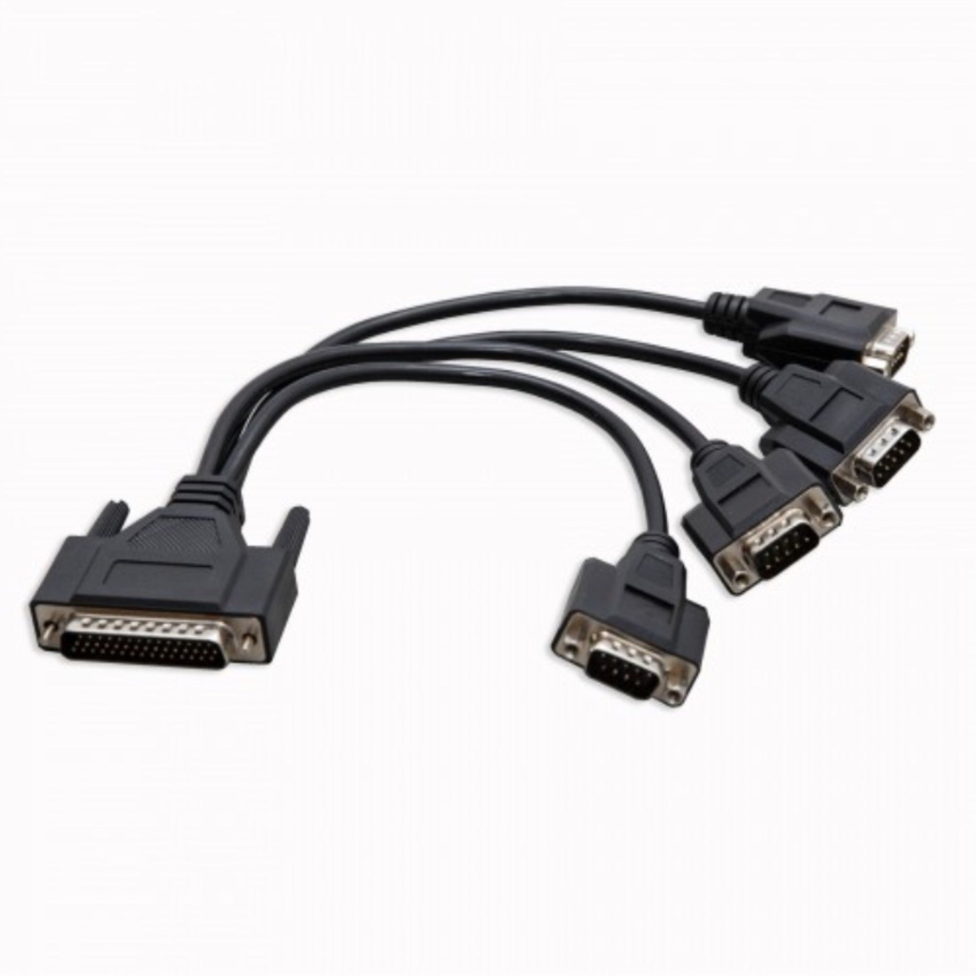 Pcie 4X Port Serial Rs232 Card, Moschip 9901 Chipset, Fan Out Cable