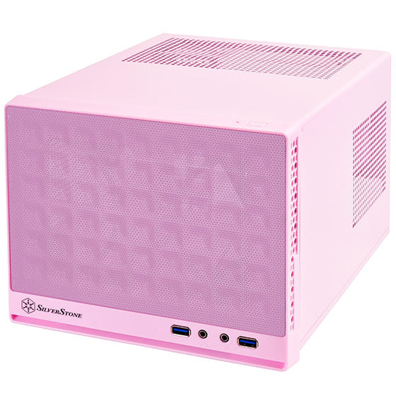 Pink, Abs Bezel, Steel Body, Mini Itx, 1X3.5'' Or 2X2.5'', 1X2.5'', 1X120 Or 140 Fan/Radiator Slot, 1Xaudio, 1Xmic, 2Xusb3.0, At
