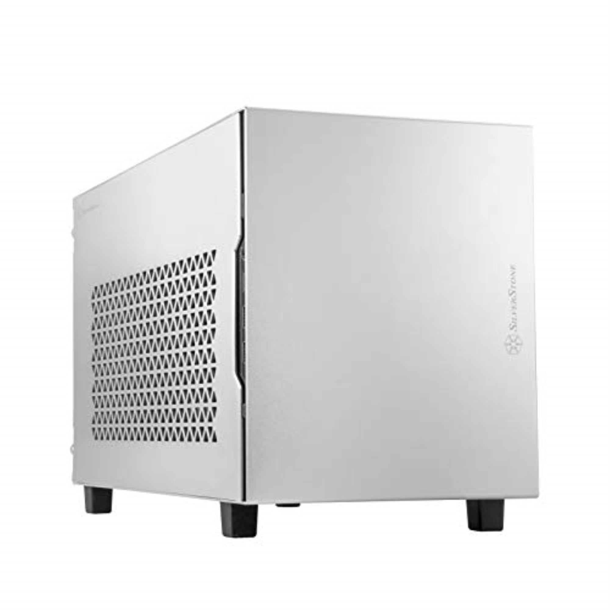 Silver,Aluminum Outer Shell, Steel Body, Small Form Factor Chassis With 23.5,32.5''Drive Bay, Support Mini Itx/Mini Dtx Motherbo