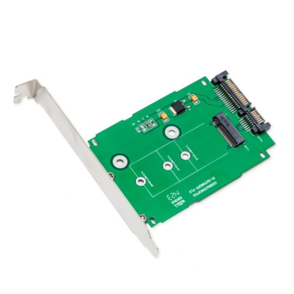 M.2 (NGFF) SSD to 2.5 inch SATA6G Adapter, Standard SATA 22pin Connector, Support M.2 Card Size: 22*30 / 22*42 / 22*60
