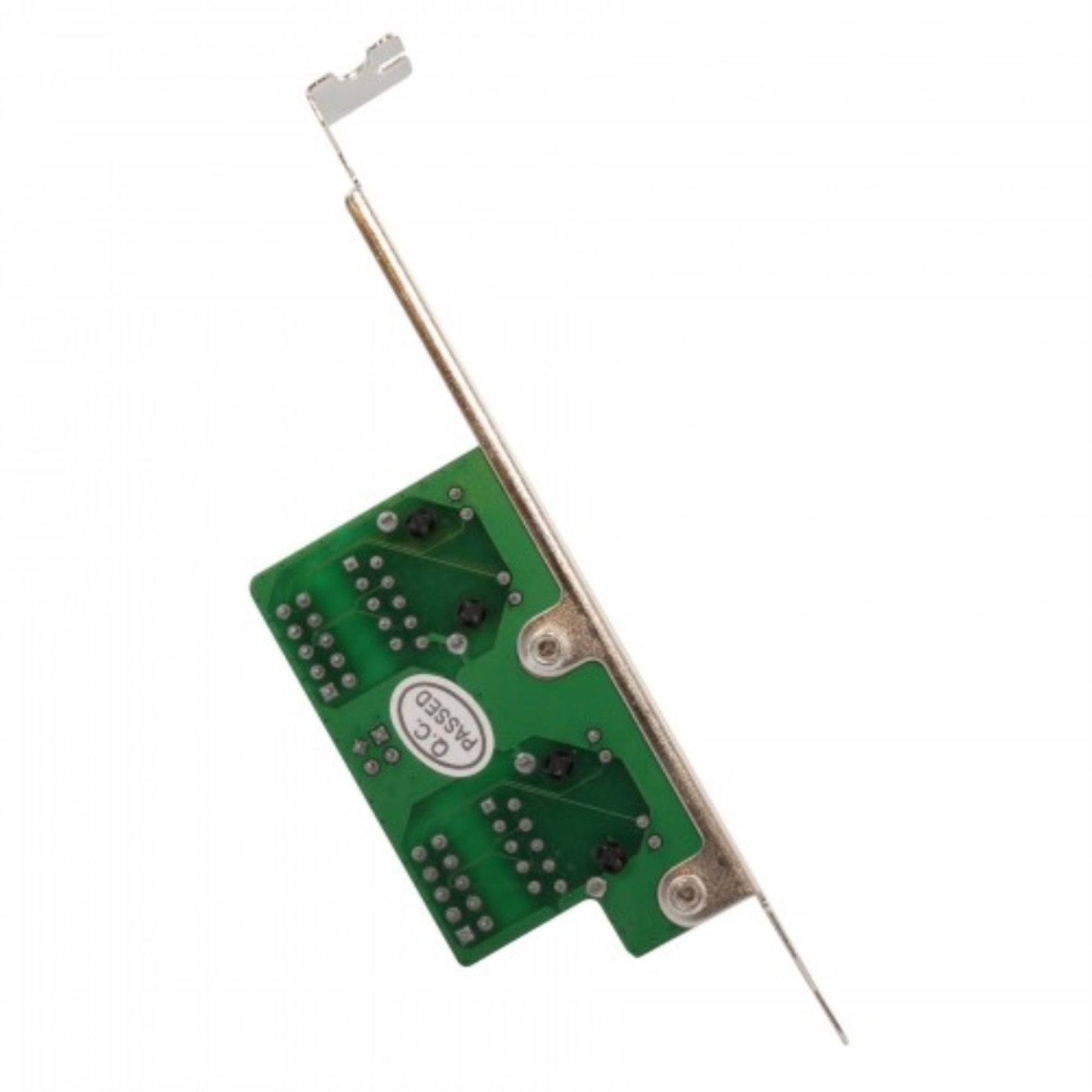 Mini Pci Express 1.1 2 Port Gigabit Ethernet Card, With Low Profile Bracket And 1X 30Cm 16 Pin Cable And 1X 30Cm 14 Pin Cable, R