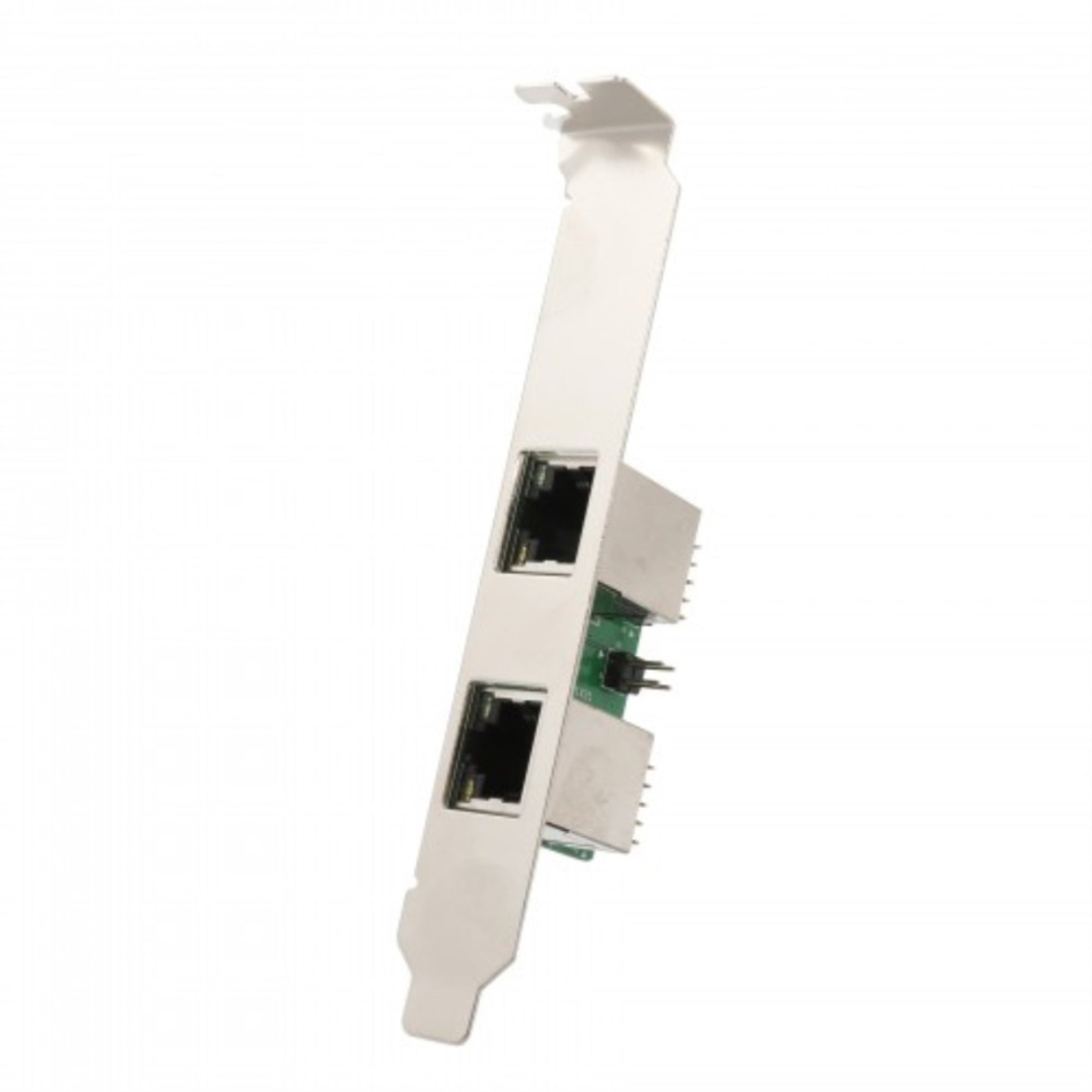 Mini Pci Express 1.1 2 Port Gigabit Ethernet Card, With Low Profile Bracket And 1X 30Cm 16 Pin Cable And 1X 30Cm 14 Pin Cable, R