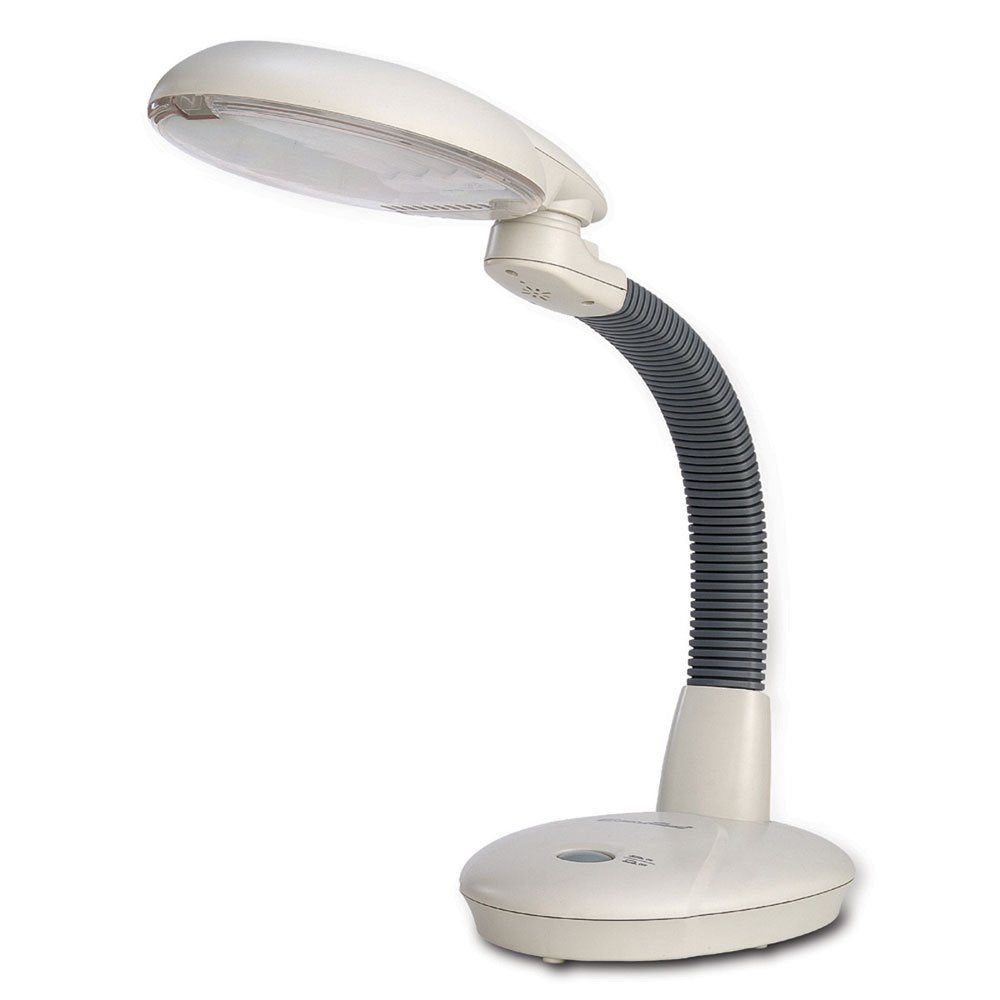 Easyeye Energy Saving Desk Lamp With Ionizer   Grey (4 Tube)