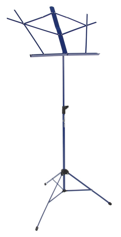 3-part adjustable Music Stand w/bag - Gloss -inBlueberry-in