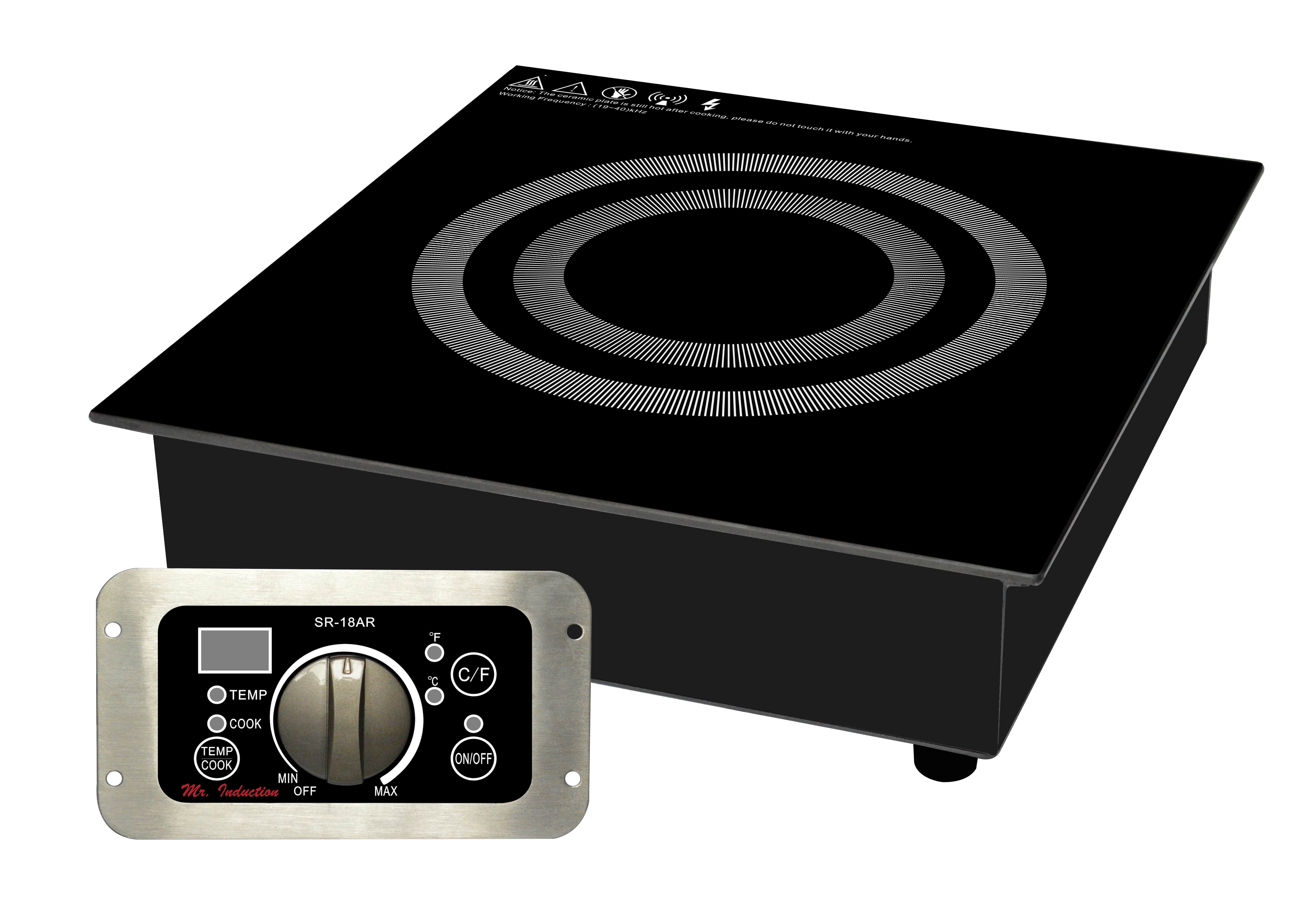 1800W Commercial Induction Range (Built In)