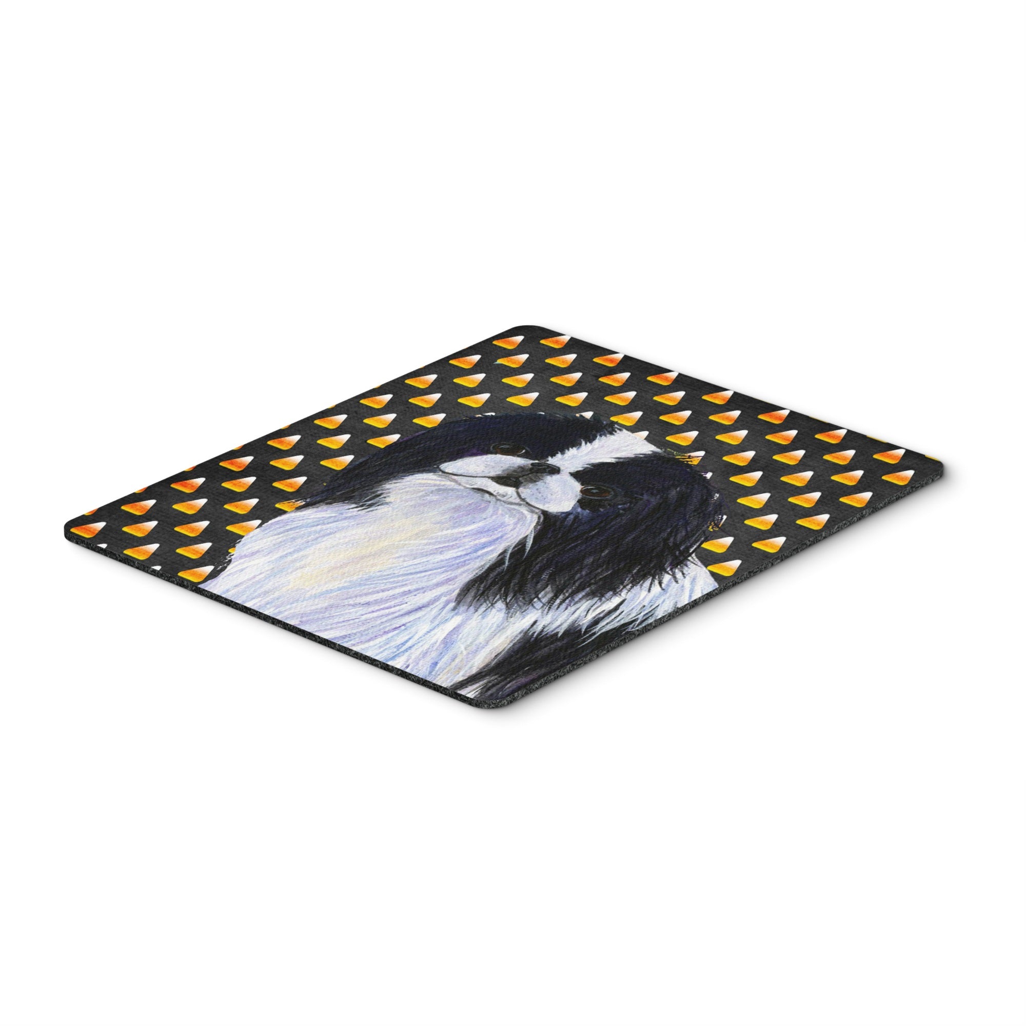 Carolines Treasures Mouse/Hot Pad/Trivet Japanese Chin Candy Corn Halloween Portrait (SS4260MP)