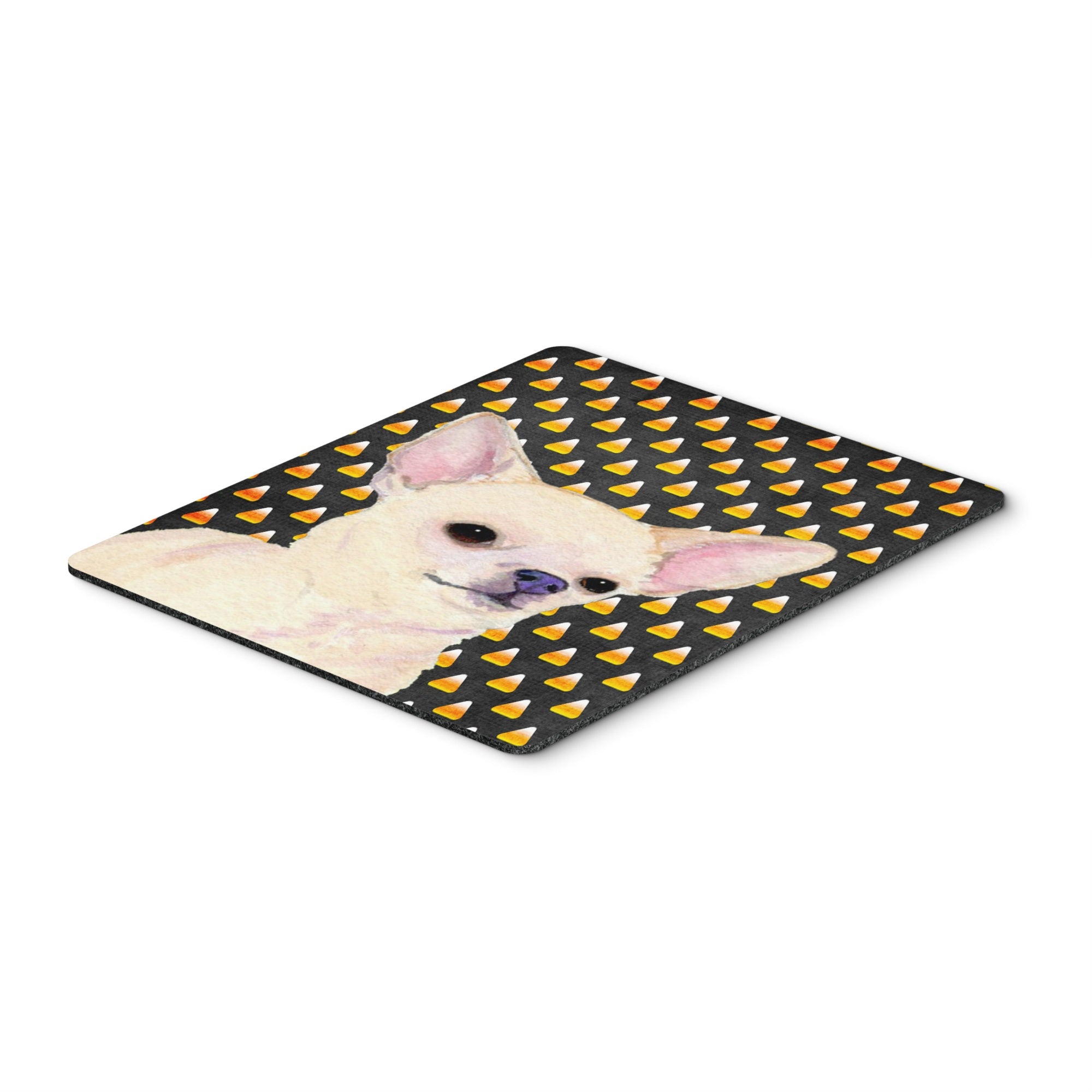 Carolines Treasures Mouse/Hot Pad/Trivet Chihuahua Candy Corn Halloween Portrait (SS4265MP)