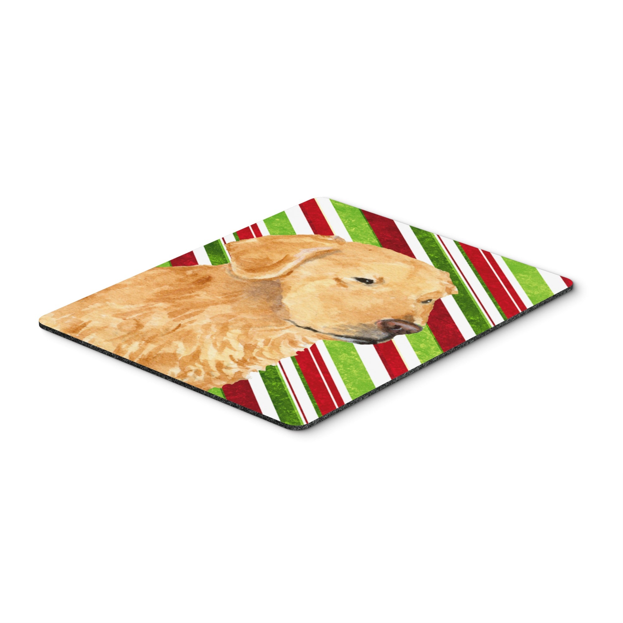 Carolines Treasures Mouse/Hot Pad/Trivet Golden Retriever Candy Cane Holiday Christmas (SS4545MP)