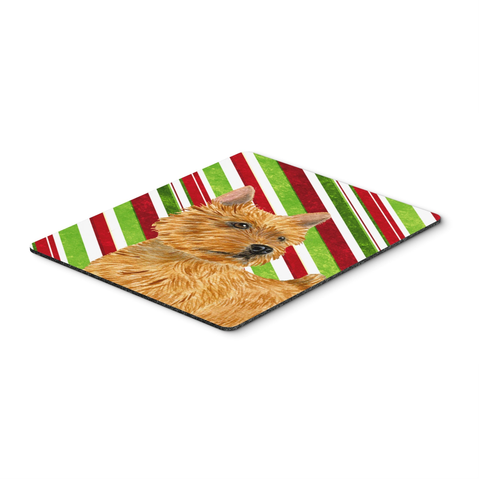  inchCarolines Treasures Mouse/Hot Pad/Trivet, Norwich Terrier Candy Cane Holiday Christmas (SS4568MP) inch