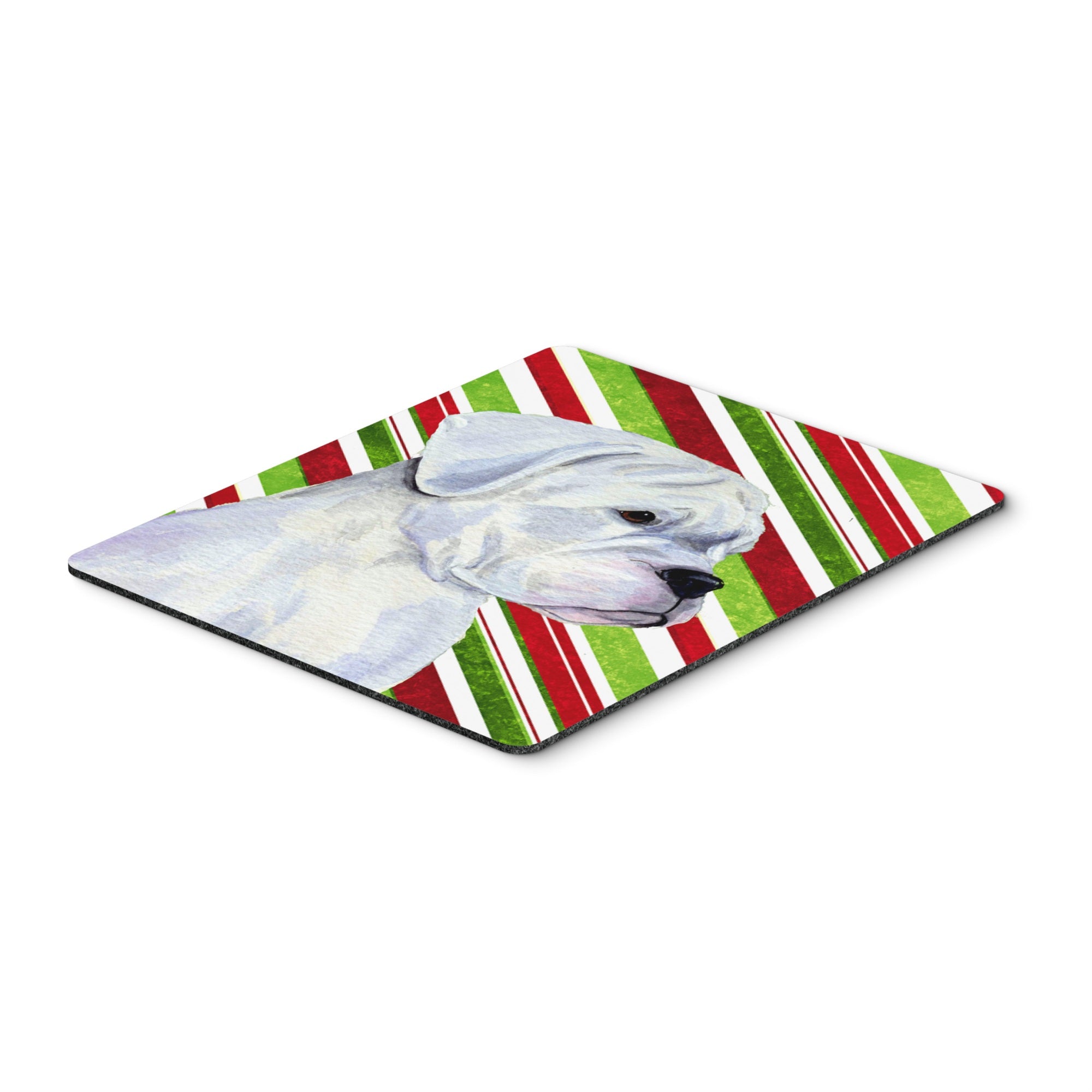  inchCarolines Treasures Mouse/Hot Pad/Trivet, Boxer Candy Cane Holiday Christmas (SS4578MP) inch