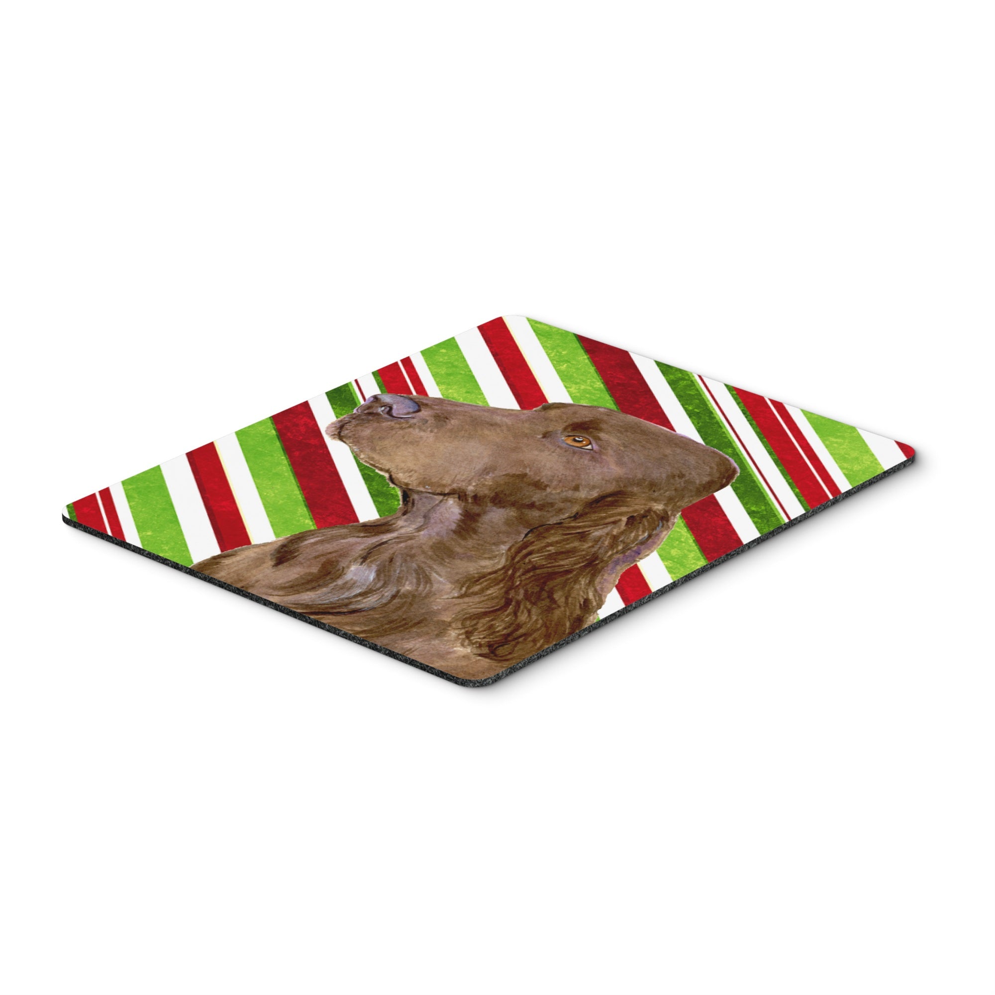 Carolines Treasures Mouse/Hot Pad/Trivet Field Spaniel Candy Cane Holiday Christmas (SS4594MP)