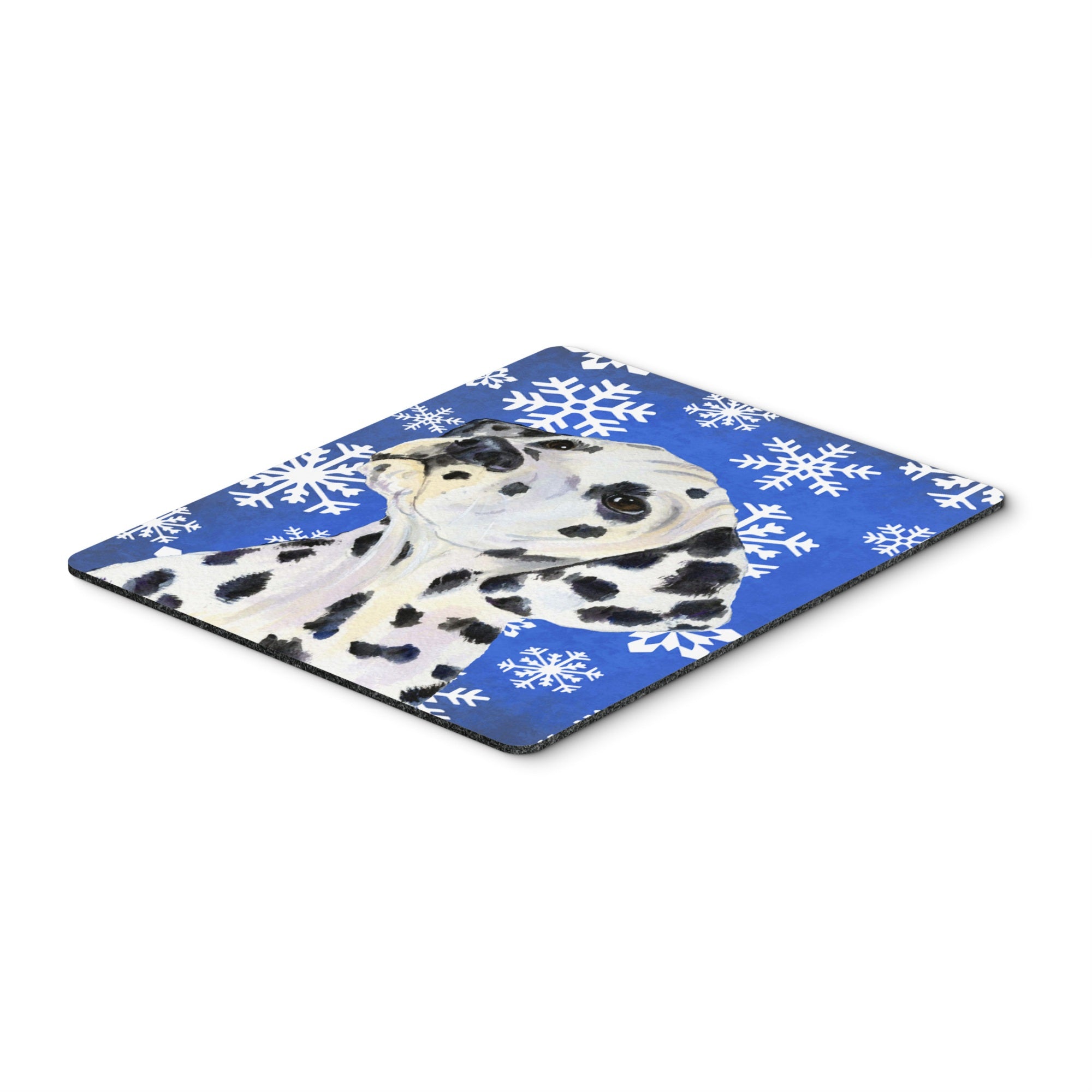 Carolines Treasures Dalmatian Winter Snowflakes Holiday Mouse Pad/Hot Pad/Trivet (SS4630MP)