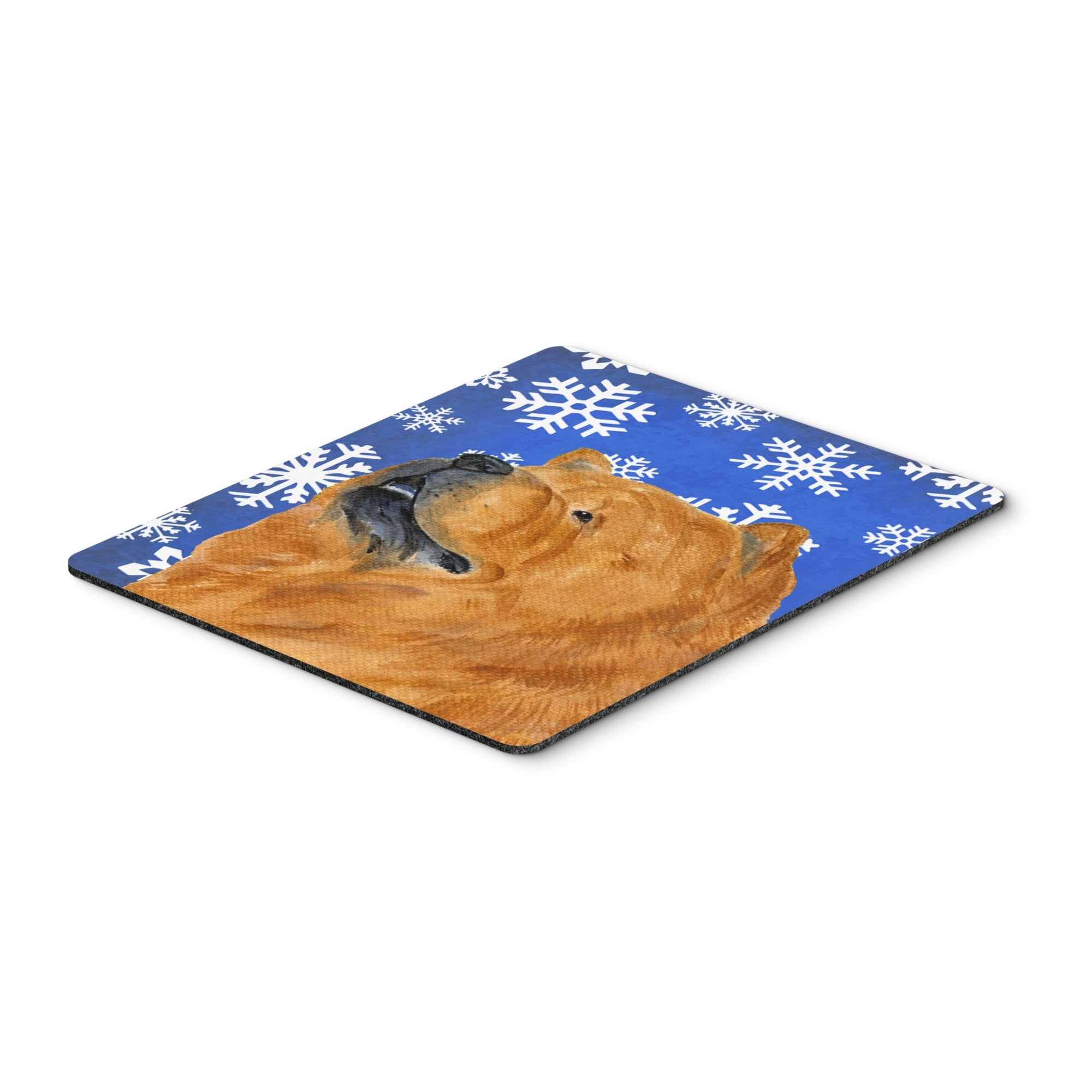 Carolines Treasures Chow Chow Winter Snowflakes Holiday Mouse Pad/Hot Pad/Trivet (SS4640MP)
