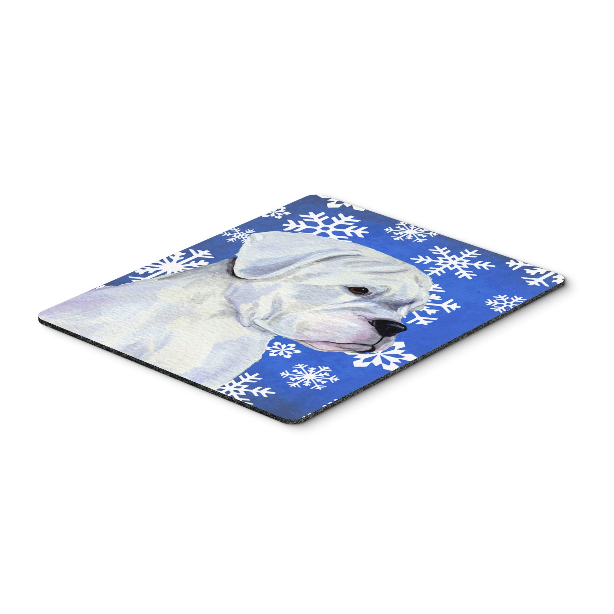 Carolines Treasures Boxer Winter Snowflakes Holiday Mouse Pad/Hot Pad/Trivet (SS4647MP)