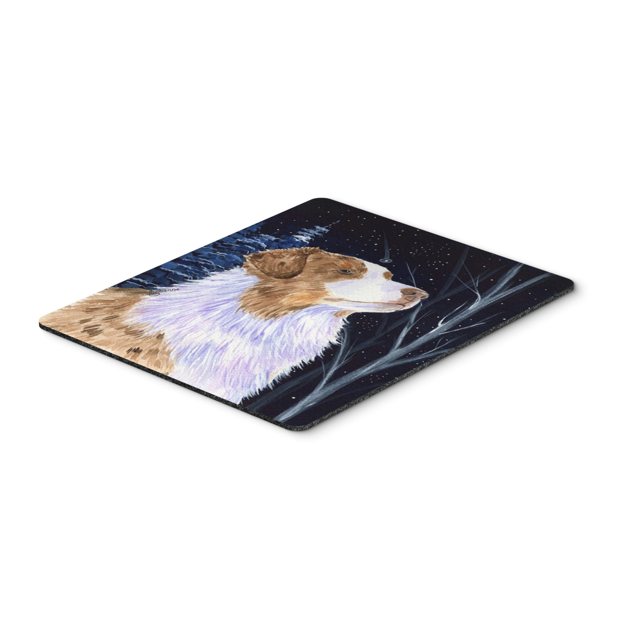 'Caroline'S Treasures Mouse/Hot Pad/Trivet, Starry Night Australian Shepherd (Ss8375Mp)''