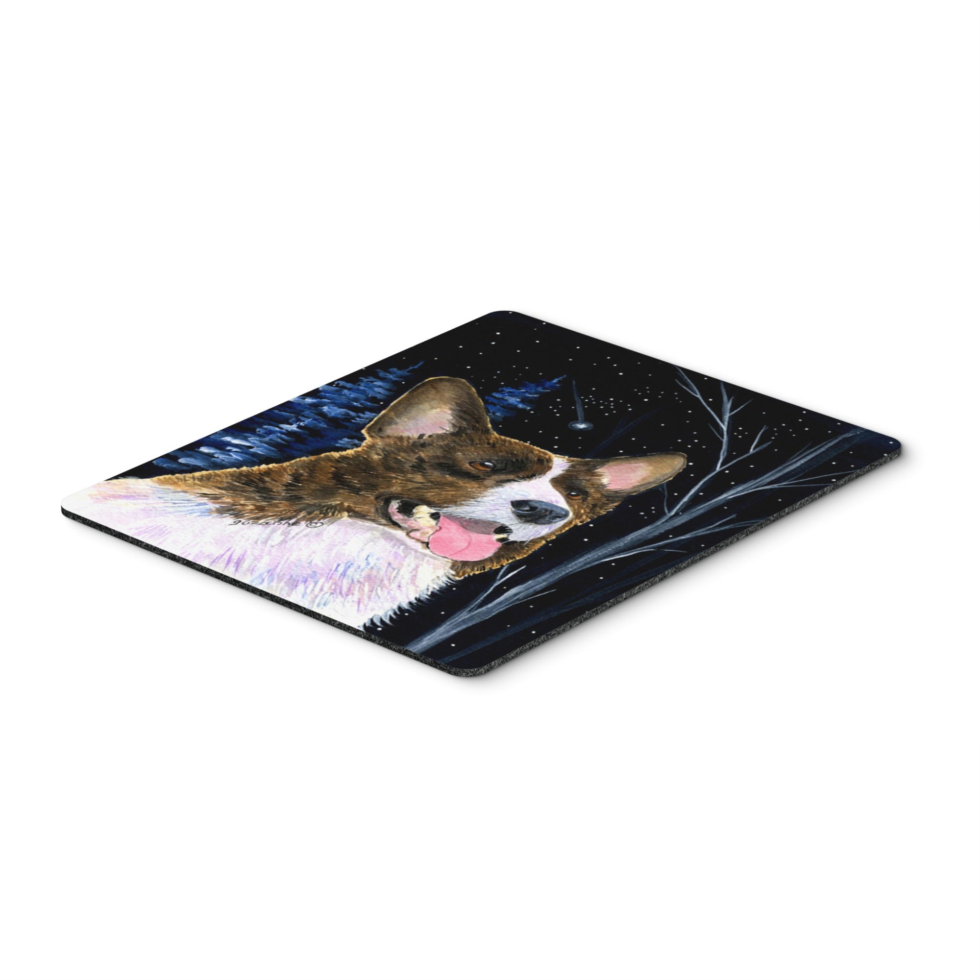  inchCarolines Treasures Mouse/Hot Pad/Trivet, Starry Night Corgi (SS8387MP) inch