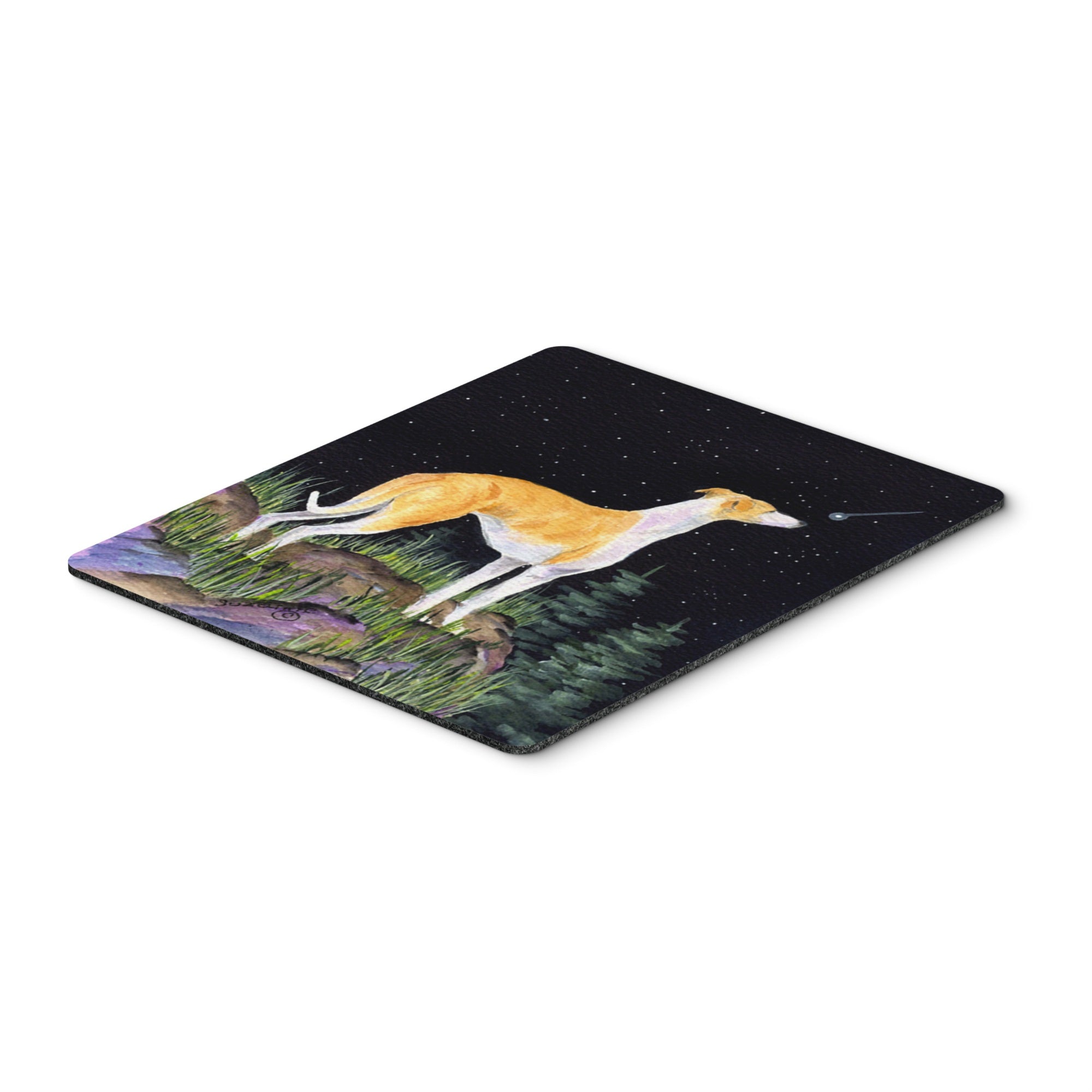 'Caroline'S Treasures Mouse/Hot Pad/Trivet, Starry Night Whippet (Ss8492Mp)''