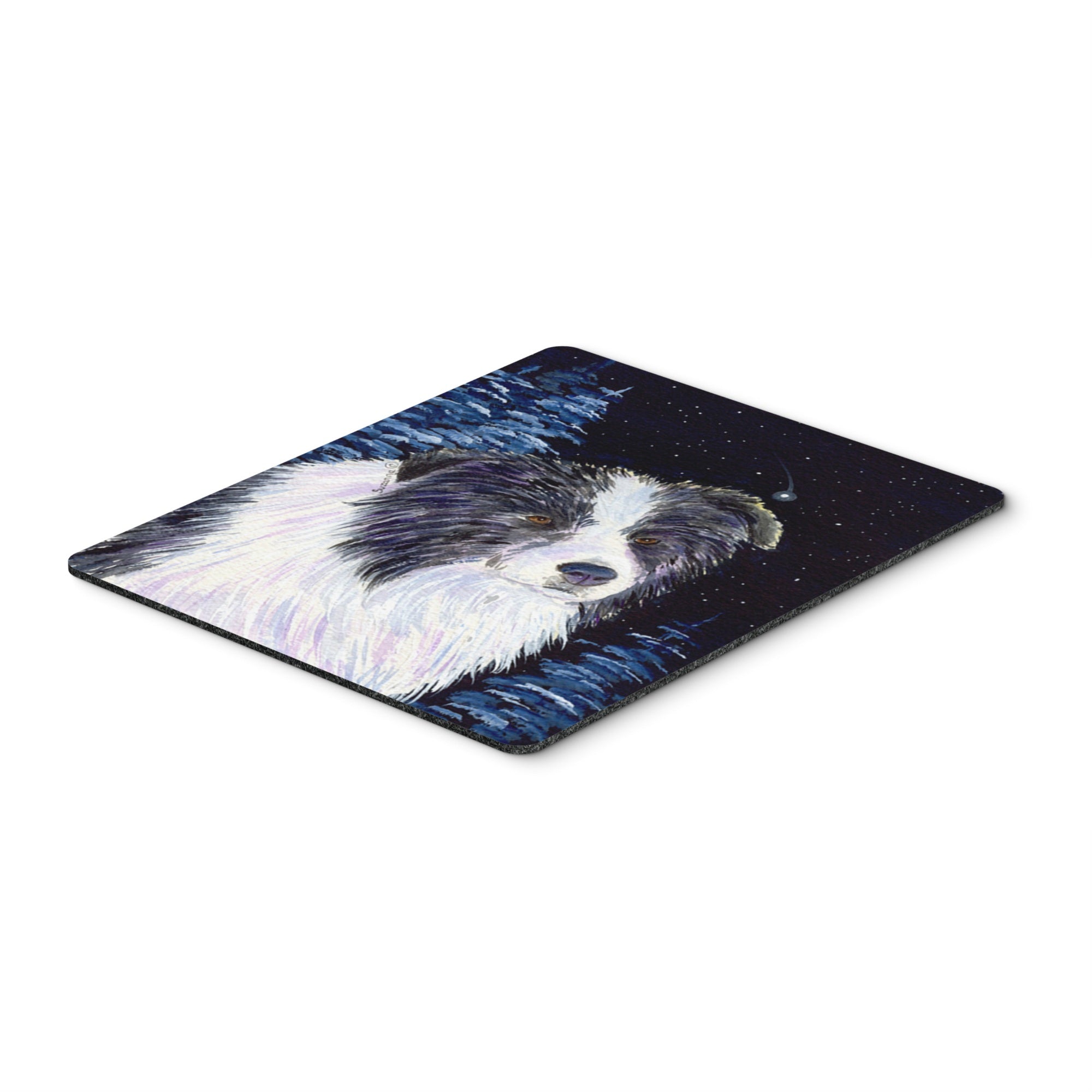 'Caroline'S Treasures Mouse/Hot Pad/Trivet, Starry Night Border Collie (Ss8558Mp)''