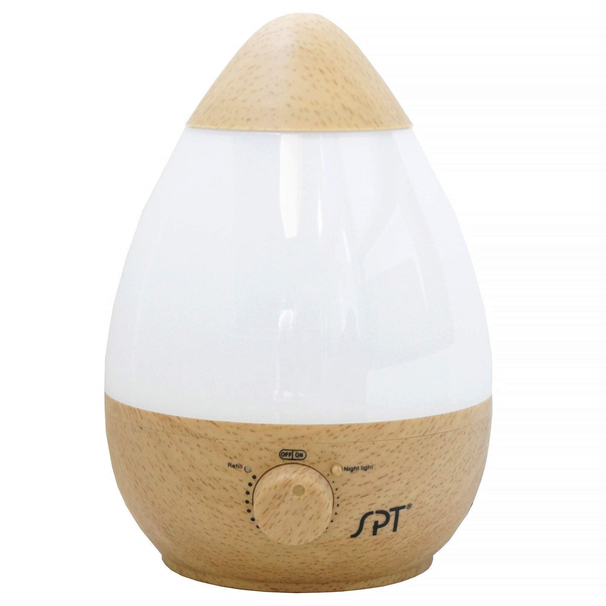 Ultrasonic Humidifier With Fragrance Diffuser (Wood Grain)