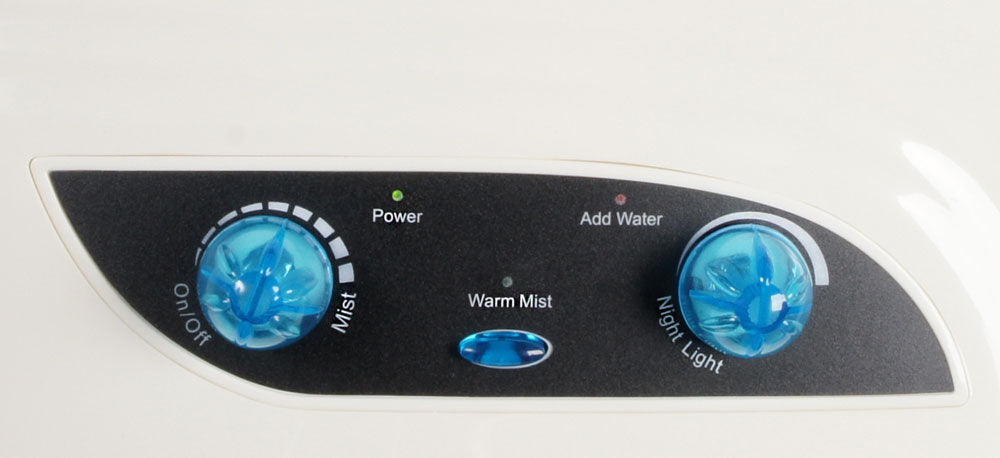 Dual Mist Humidifier With Ion Exchange Filter