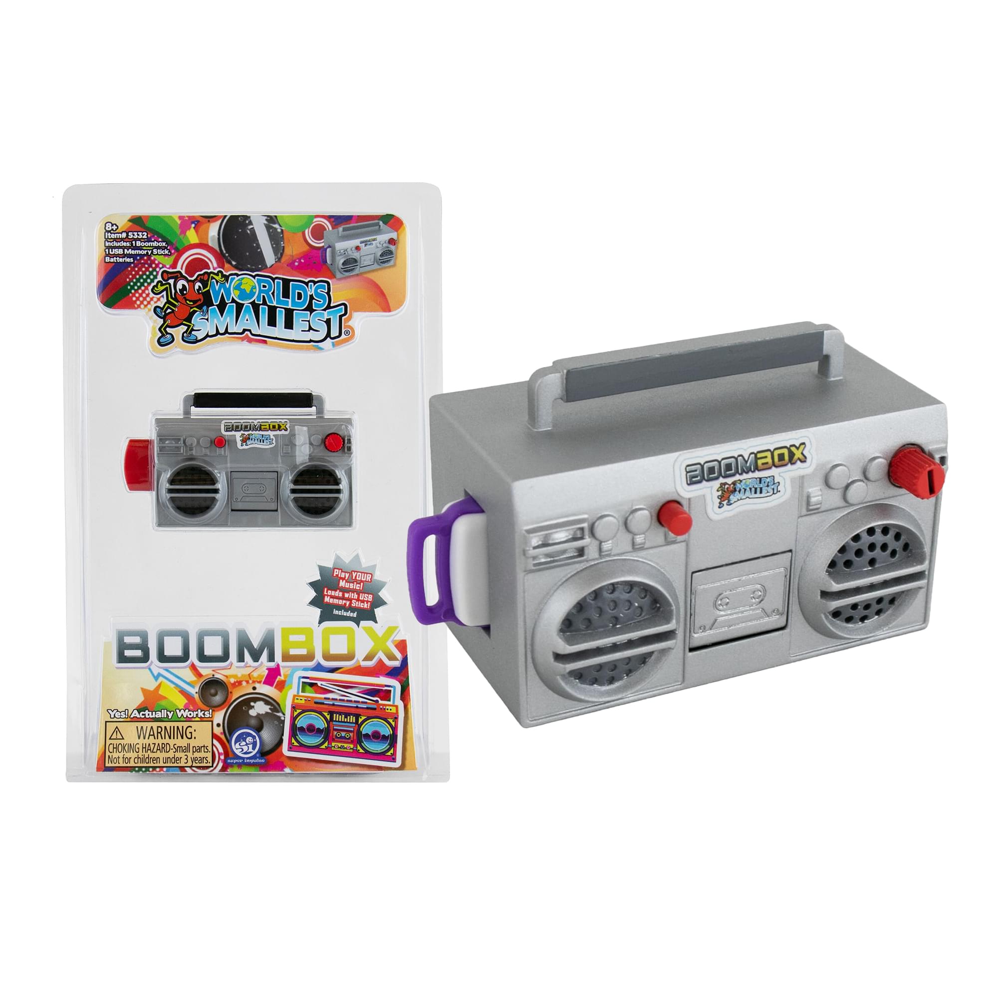 WorldS Smallest Boom Box