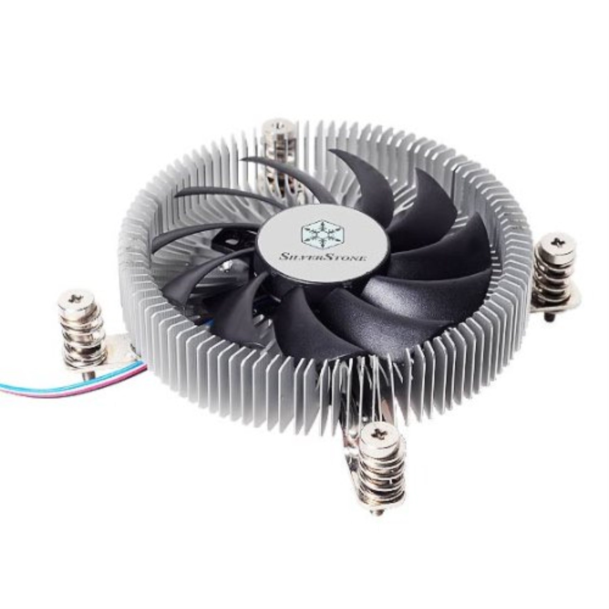 Aluminum extruding with copper/8010 PWM fan/spring screw with back plane/support LGA 1156;1155;1150