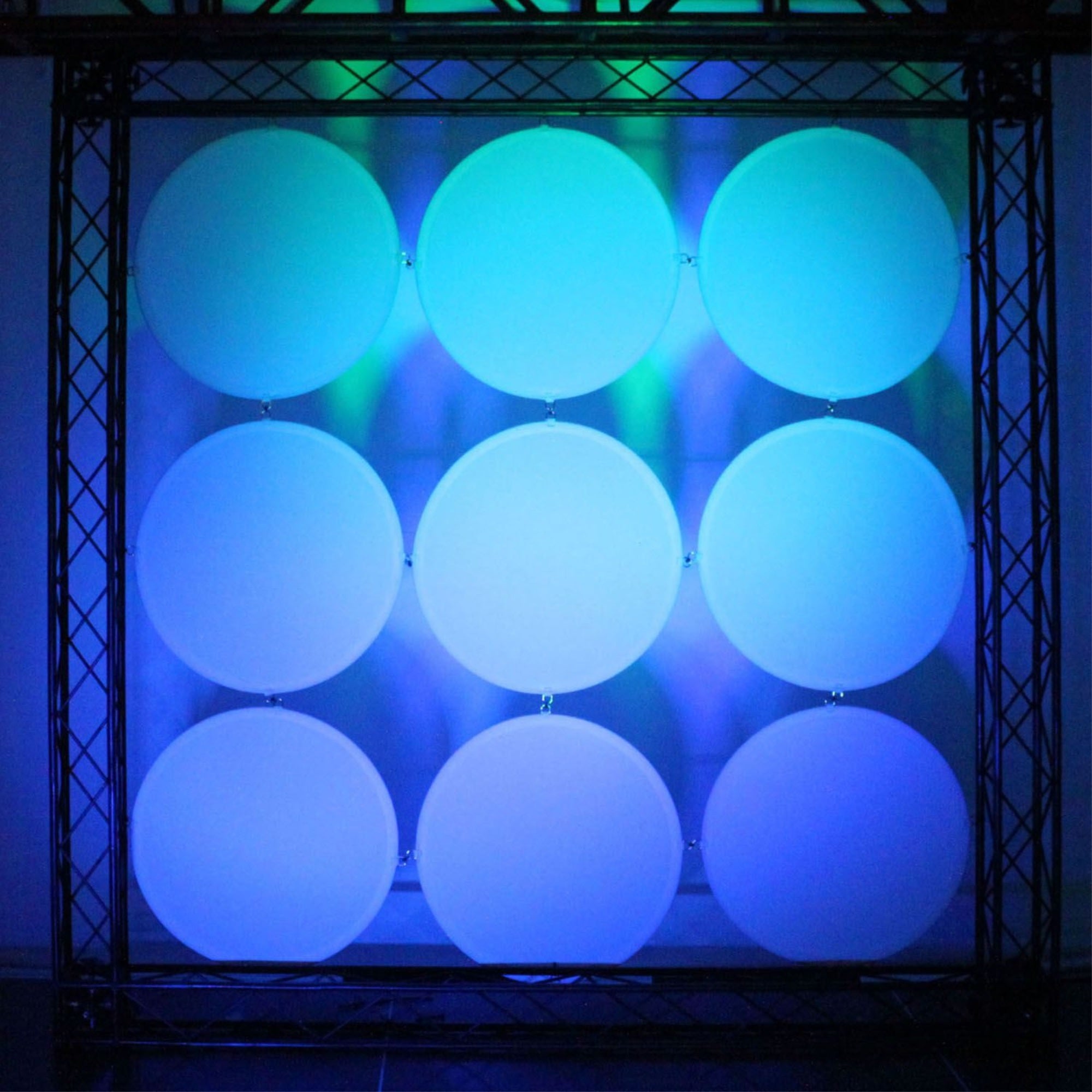 SCRIM WERKS CIRCULAR DCOR PANEL DISPLAY SET PACKAGE