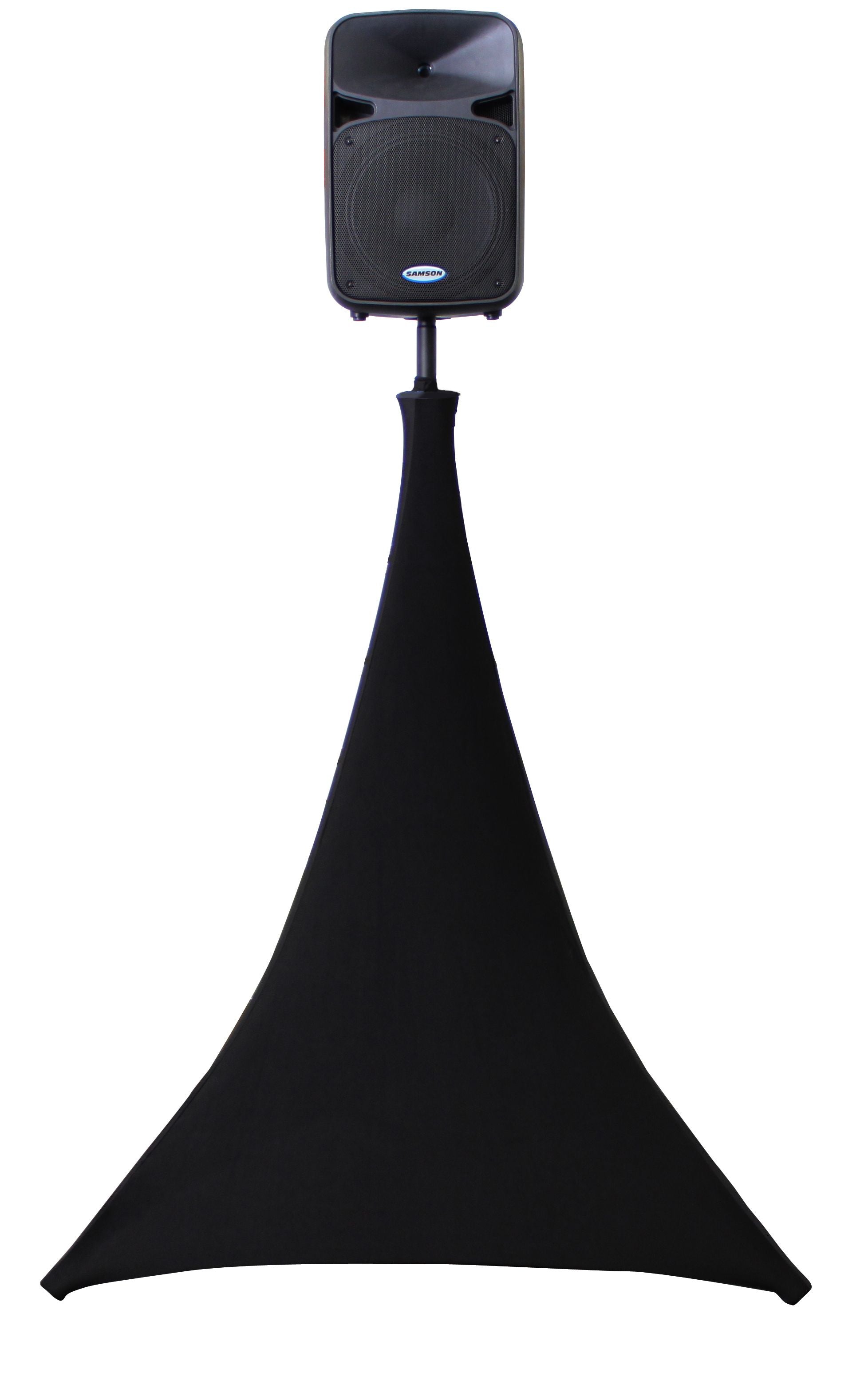 SCRIM WERKS 360 DEGREE SLIP SCREEN PACKAGE WITH 1.5 inch / 2 inch OCLAMP FOR TRIPOD STANDS, BLACK