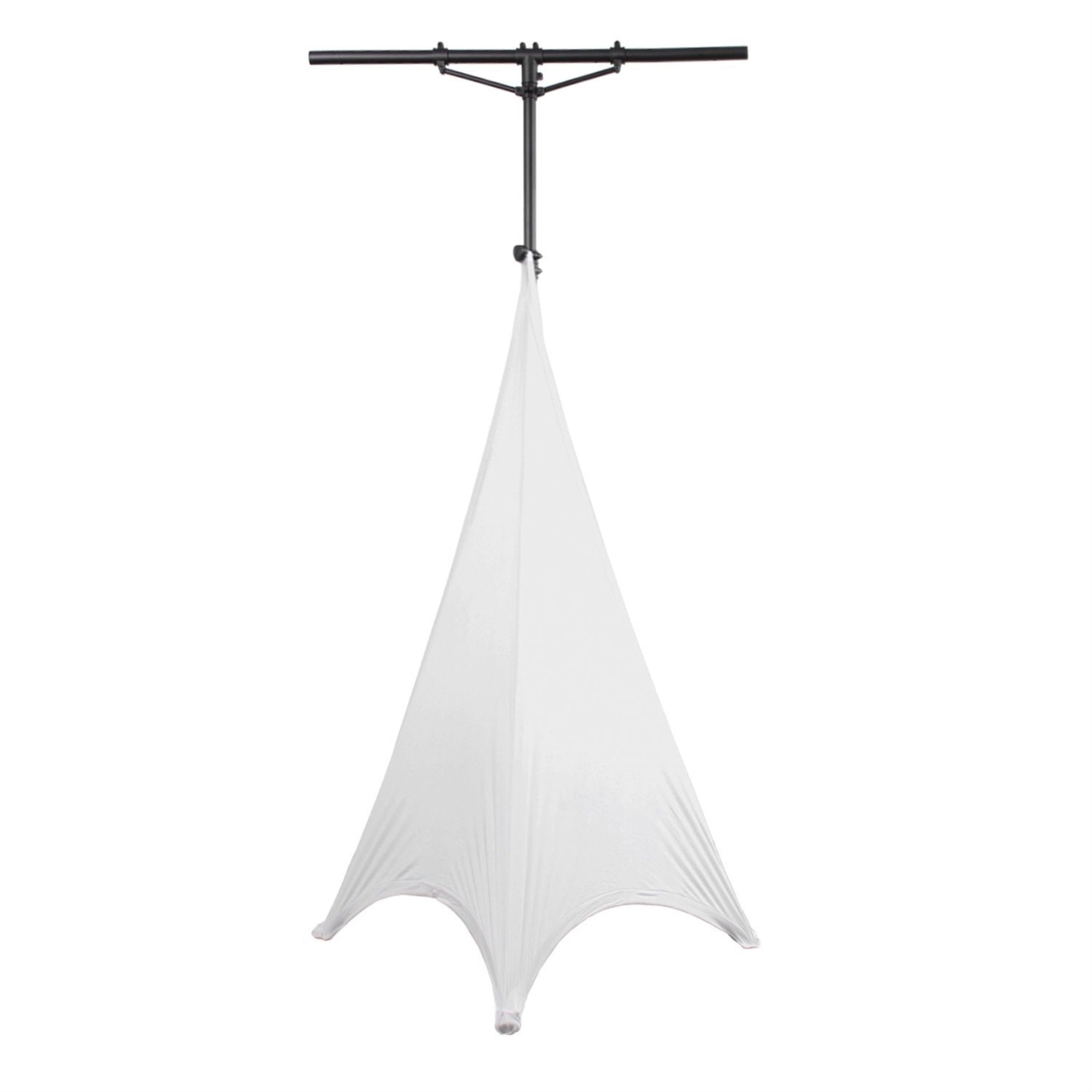 SCRIM WERKS 2 SECTION TRIPOD SCRIM (52 inch X 68 inch EACH TRIANGULAR SECTION), WHITE