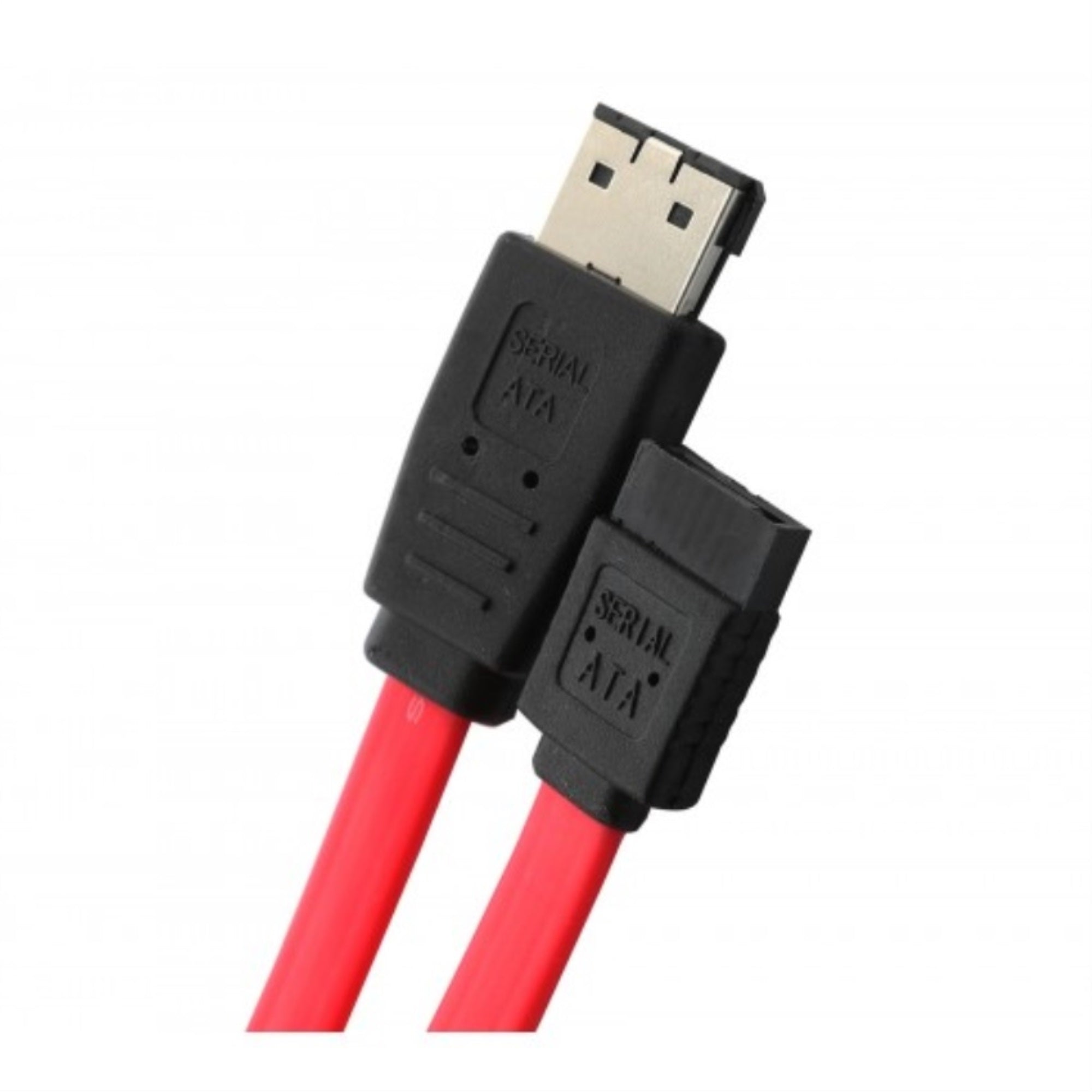 19 SATA to eSATA Cable, Red Color