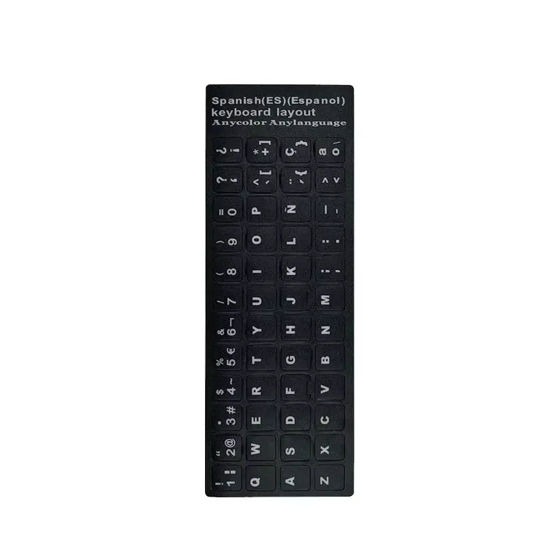 Keyboard Letter Stickers, Computer Keyboard Keycaps Repair Stickers, English Stickers, Notebook Frosted Self-Adhesive Stickers