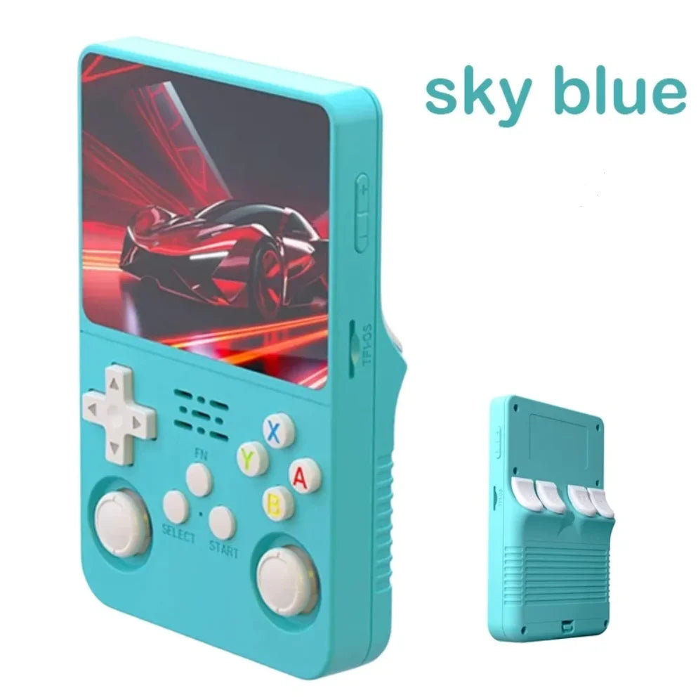 BOYHOM Original R36S Retro Handheld Video Game Console Linux System 3.5 Inch IPS Screen R35s Pro Portable Pocket Video Player 64GB Games 1G Ram