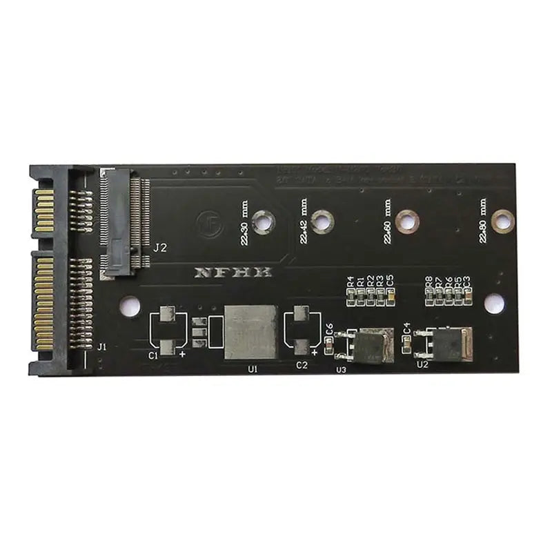 1pc NEW SATA M.2 NGFF SSD To 2.5" SATA 2.5" SATA To M.2 NGFF SSD Adapter Riser Card Hot Sale