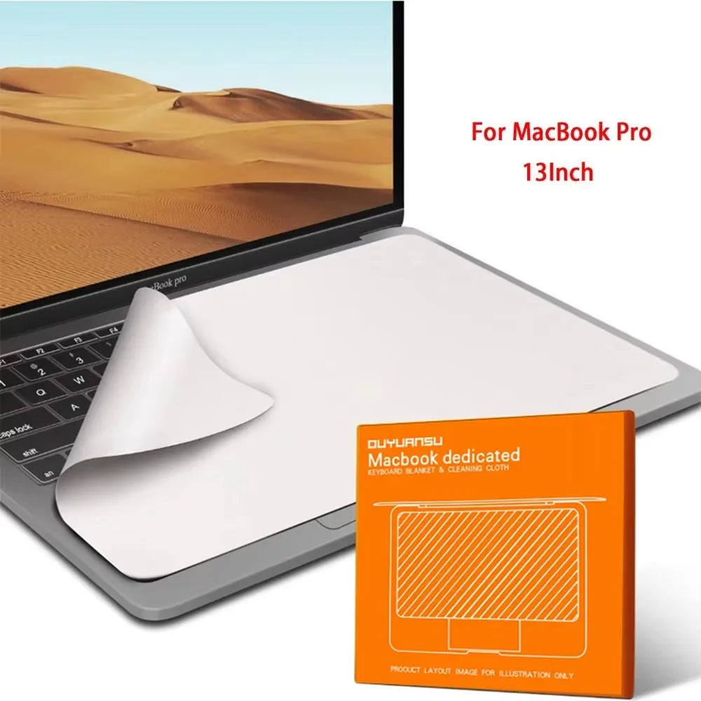 Suitable for MacBook Pro Keyboard Dust Cloth, Air Wiping Cloth, Apple Laptop 13/15/16 Inch Mac Cleaning Screen Wiping