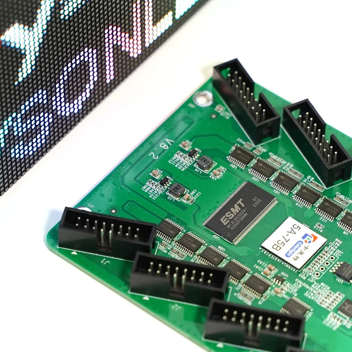 Colorlight 5A-75B 8xHUB75E Ports Full Color LED Video Wall Receiving Card Work With S2 Sending