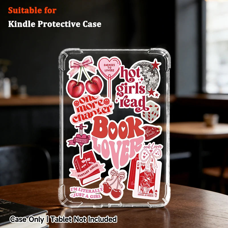 Slim clear TPU case for kobo, Kindle Paperwhite 12/5, 10/11th.Ultra-thin,transparent,shockproof protective cover for e-readers.