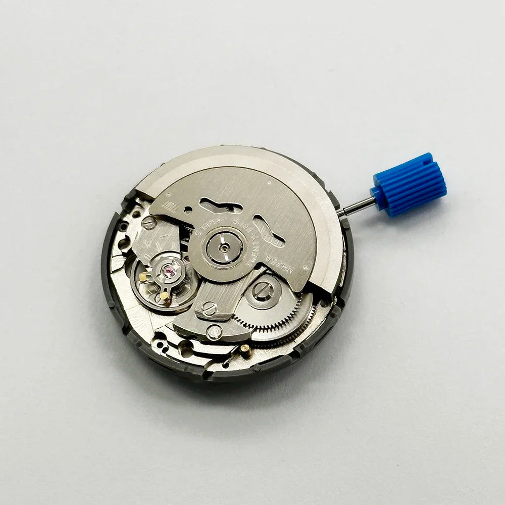 NH35 Premium Mechanical Movement NH35A White At 3/3.8/6 Date wheel 24 Jewels Automatic Self-winding High Accuracy Movt Replace