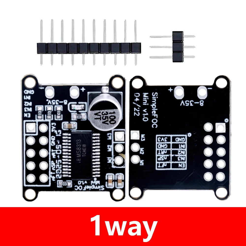 8-30V SimpleFOCMini DC brushless motor drive board FOC control driver SVPWM control algorithm