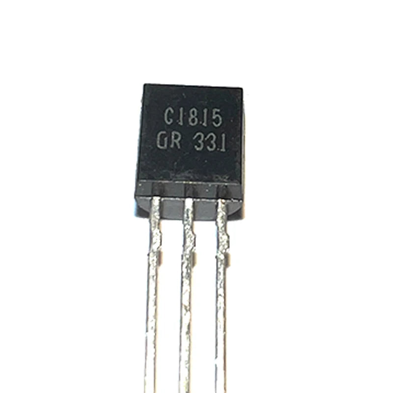50pcs C1815 Transistor NPN Transistors 2SC1815 TO-92 50V 0.15A Triode New Original Electronic Component