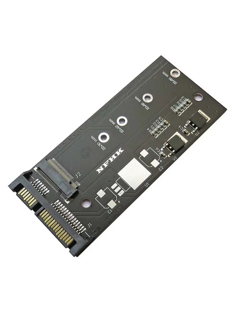 1pc NEW SATA M.2 NGFF SSD To 2.5" SATA 2.5" SATA To M.2 NGFF SSD Adapter Riser Card Hot Sale