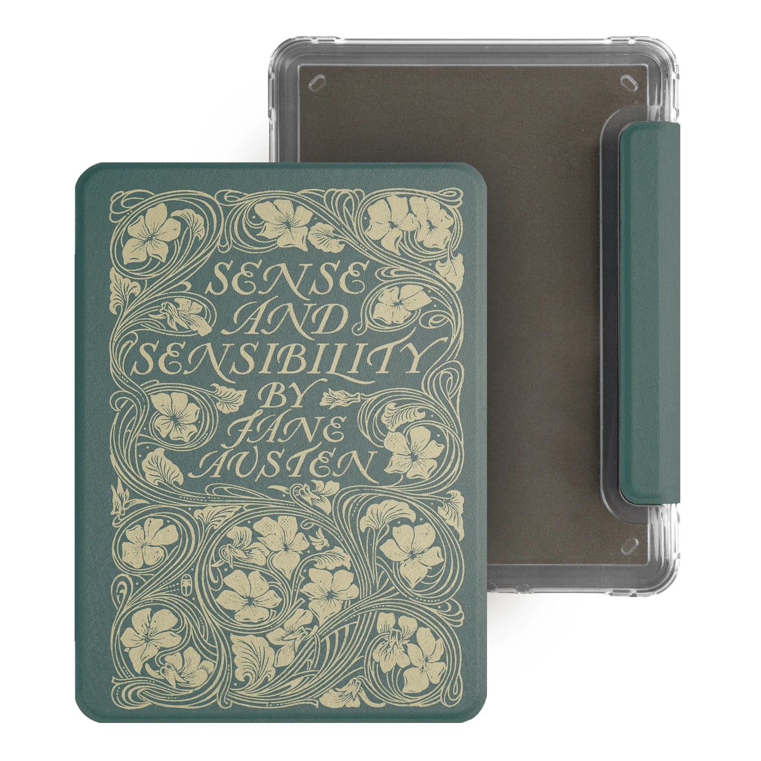 Twosheep suit for Kindle 11th Colosoft Paperwhite 12th 11th 10th 7th Magnetic Detachable Clear Back Auto Wake Sleep Vintage Book